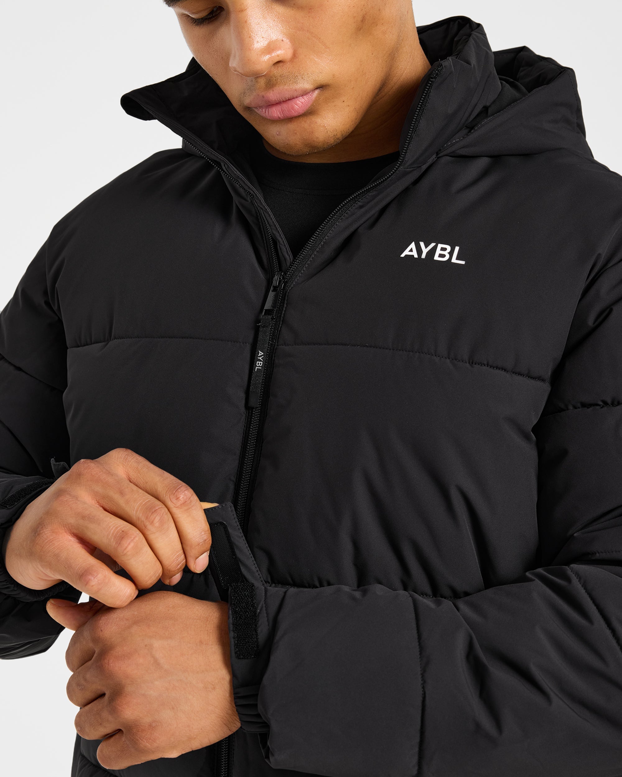 Classic Puffer Coat - Zwart