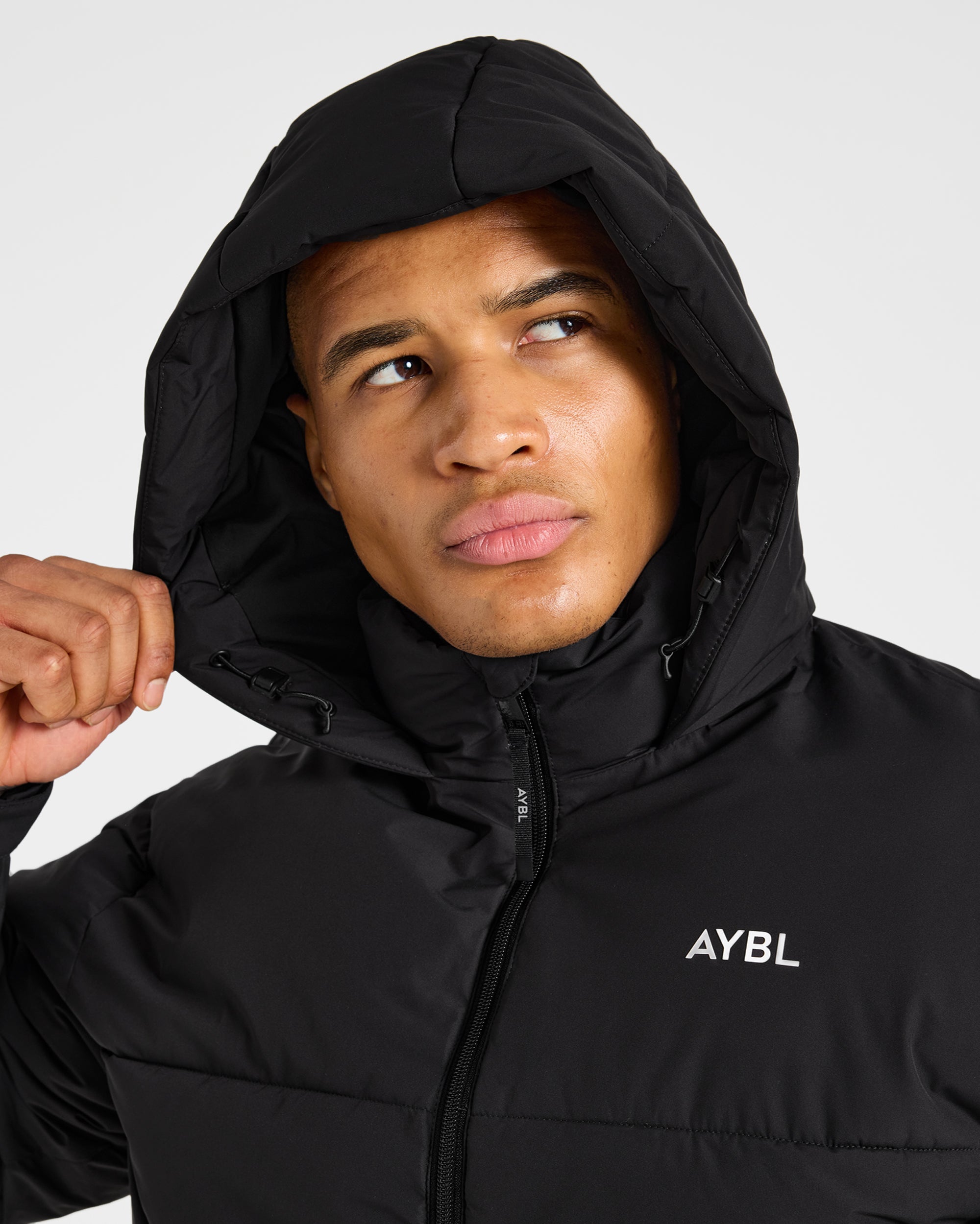 Classic Puffer Coat - Zwart