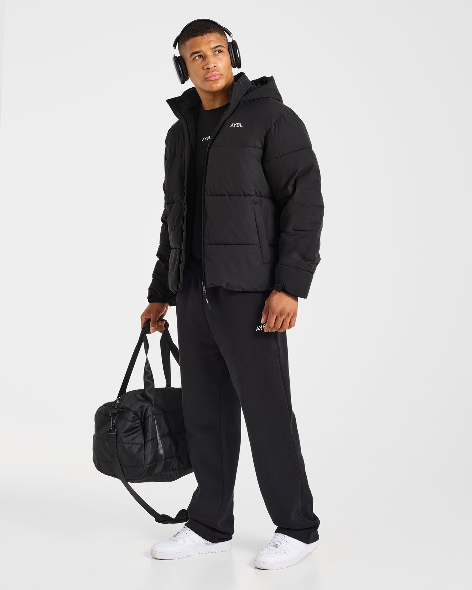 Classic Puffer Coat - Zwart