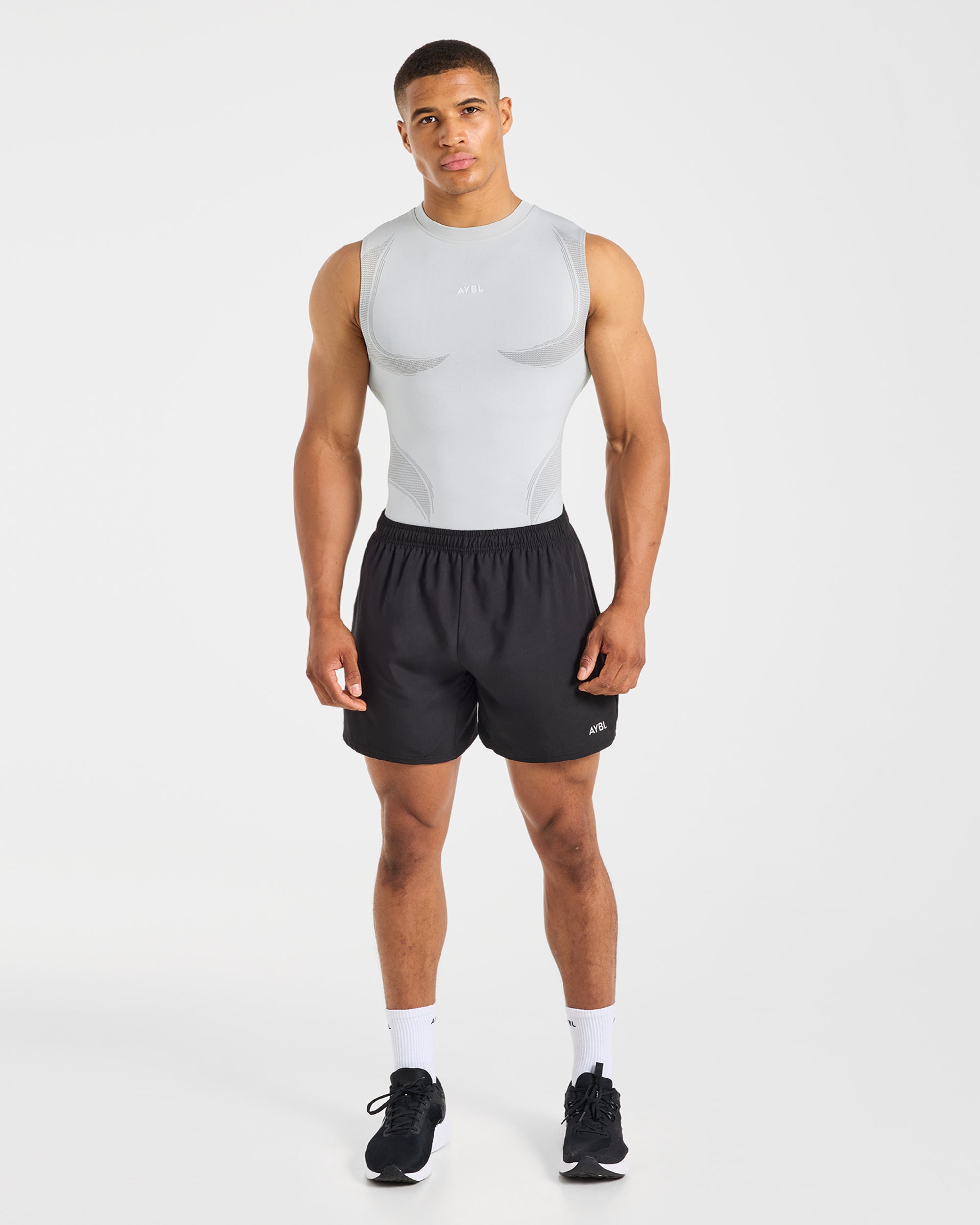 Charge Seamless Tank - Light Grijs