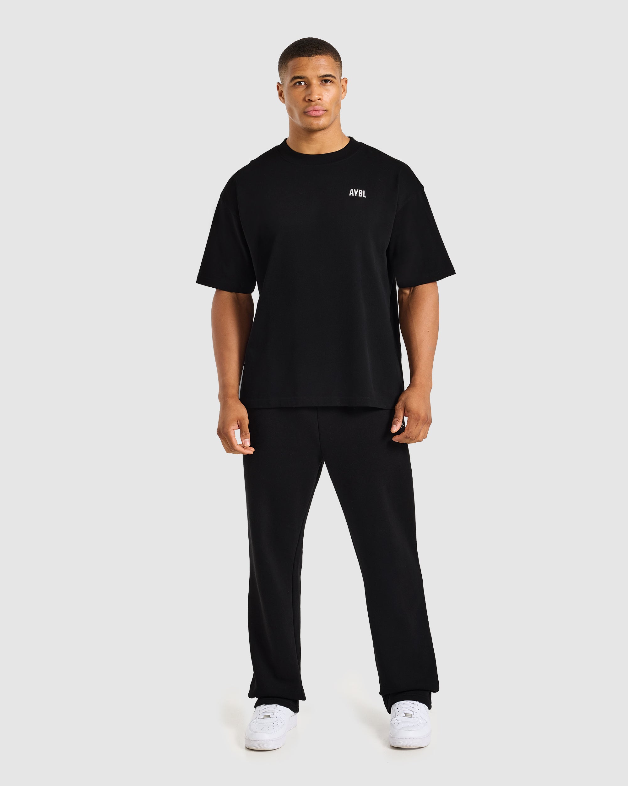 Script Collective Oversized T Shirt - Zwart