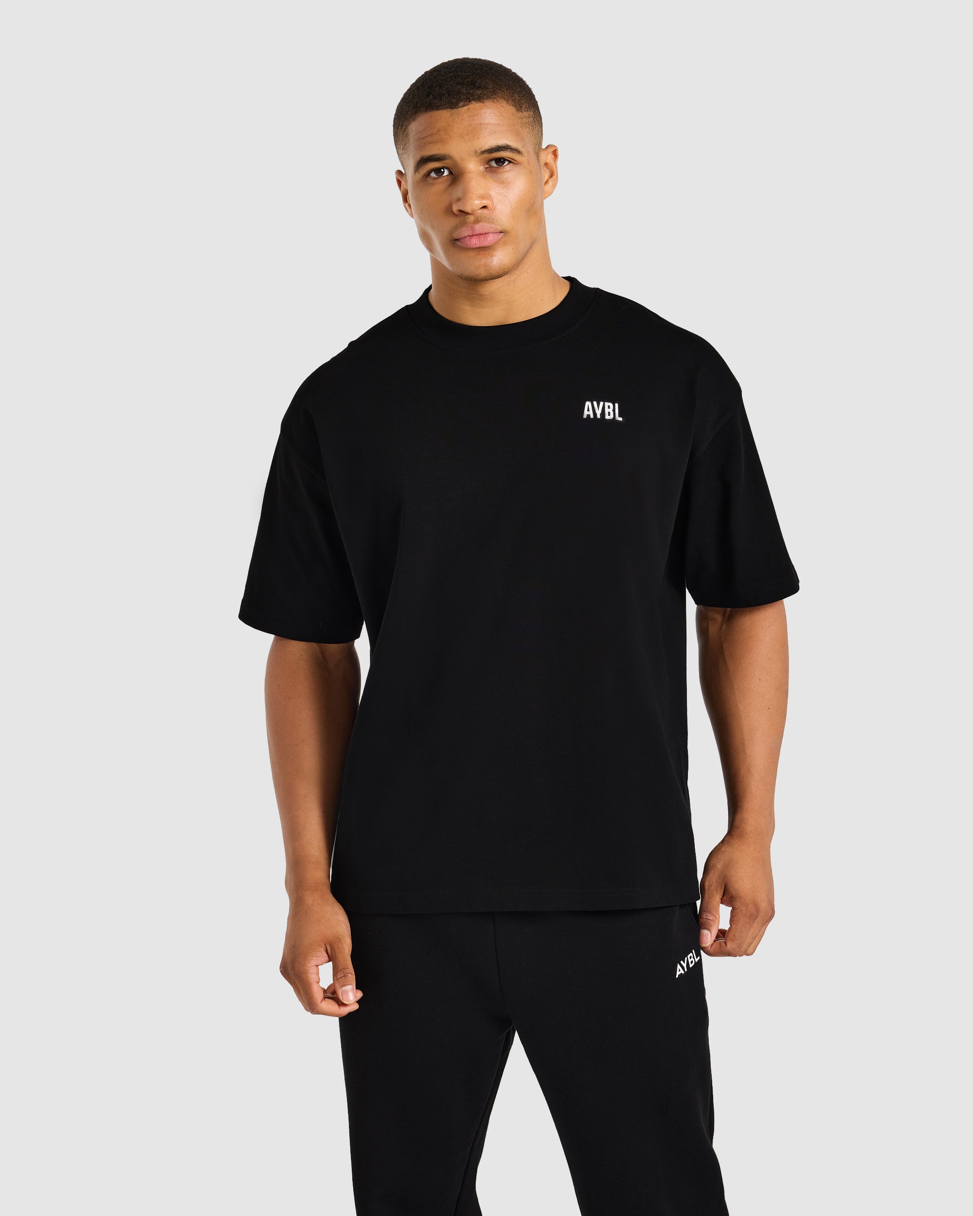 Script Collective Oversized T Shirt - Zwart