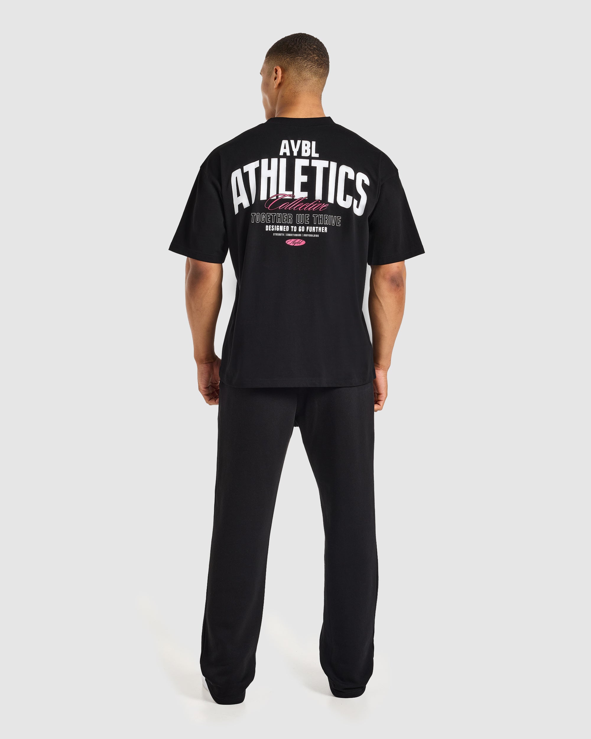 Script Collective Oversized T Shirt - Zwart