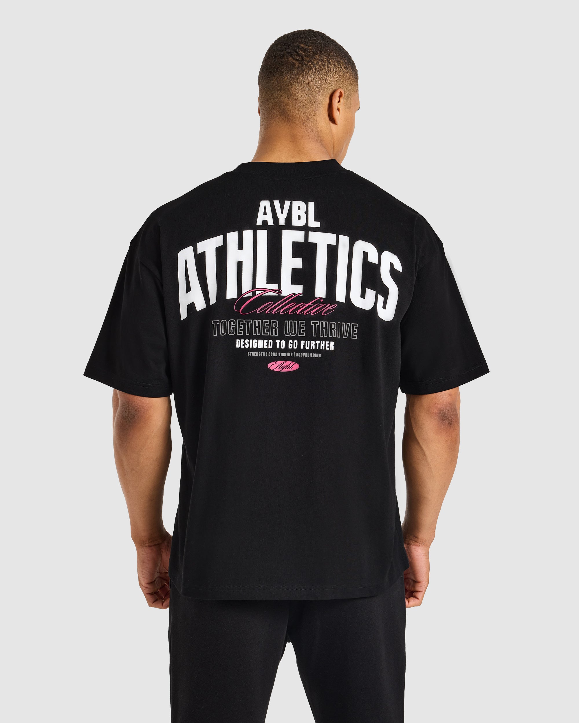 Script Collective Oversized T Shirt - Zwart
