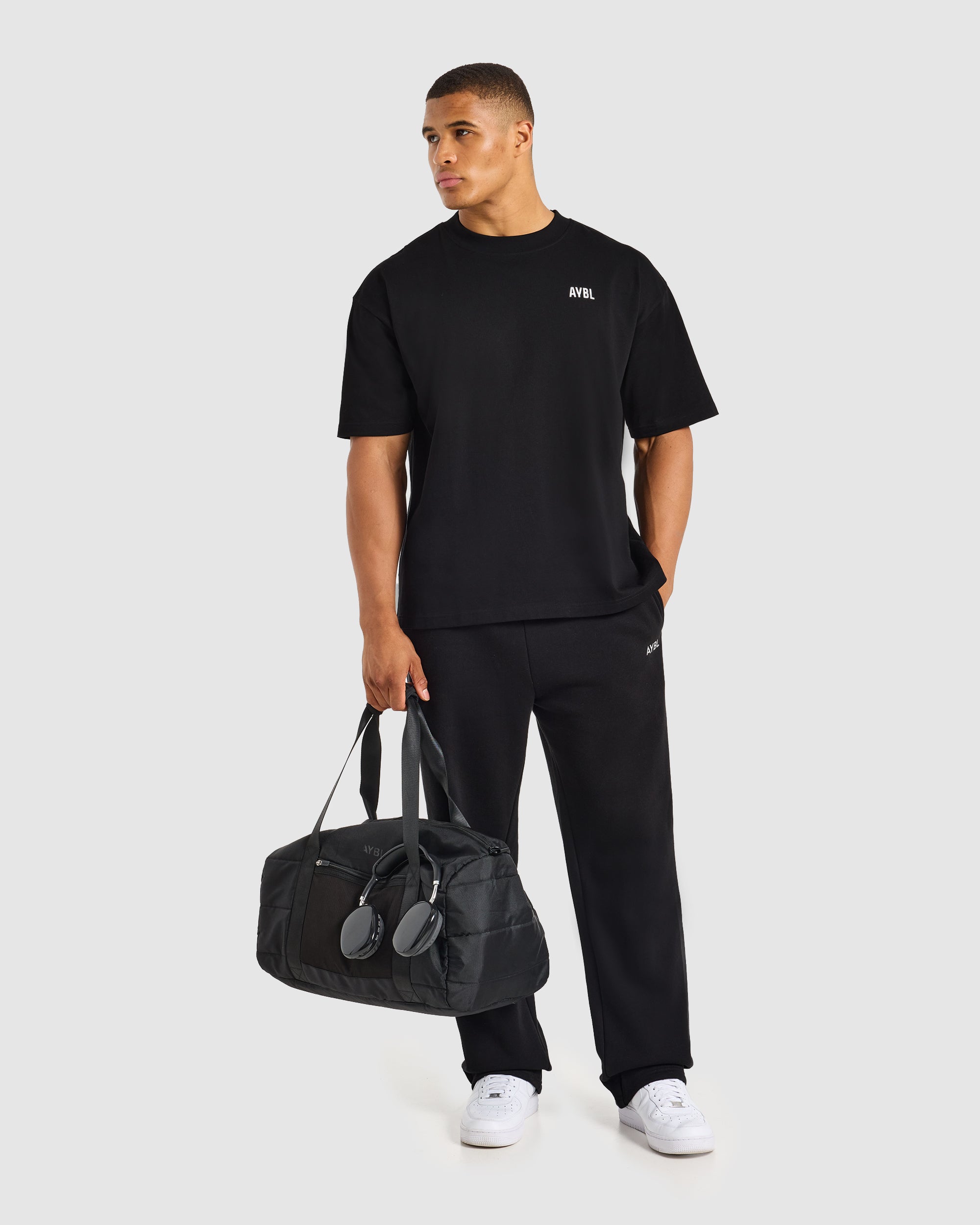 Script Collective Oversized T Shirt - Zwart