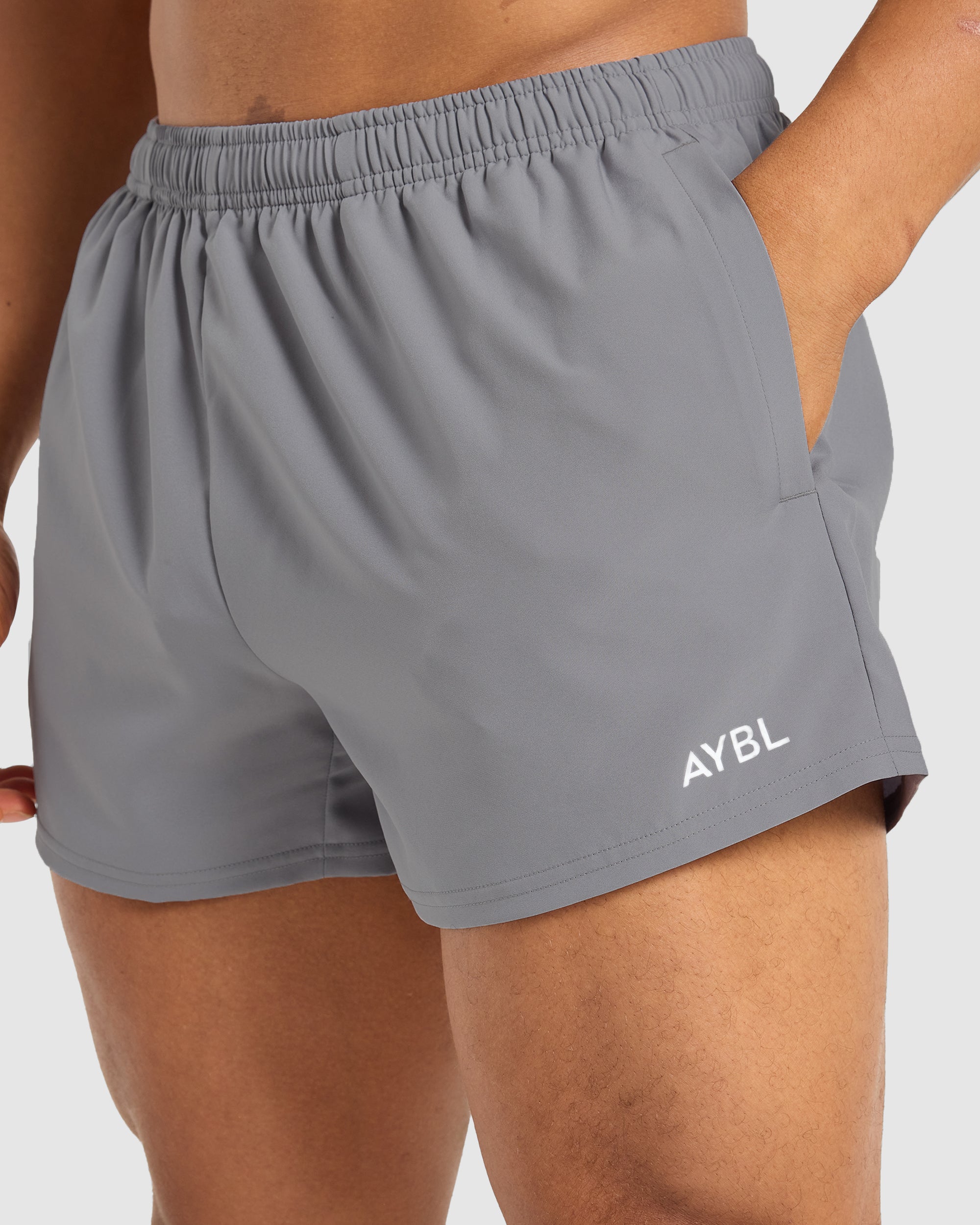 Core 3" Shorts - Grijs