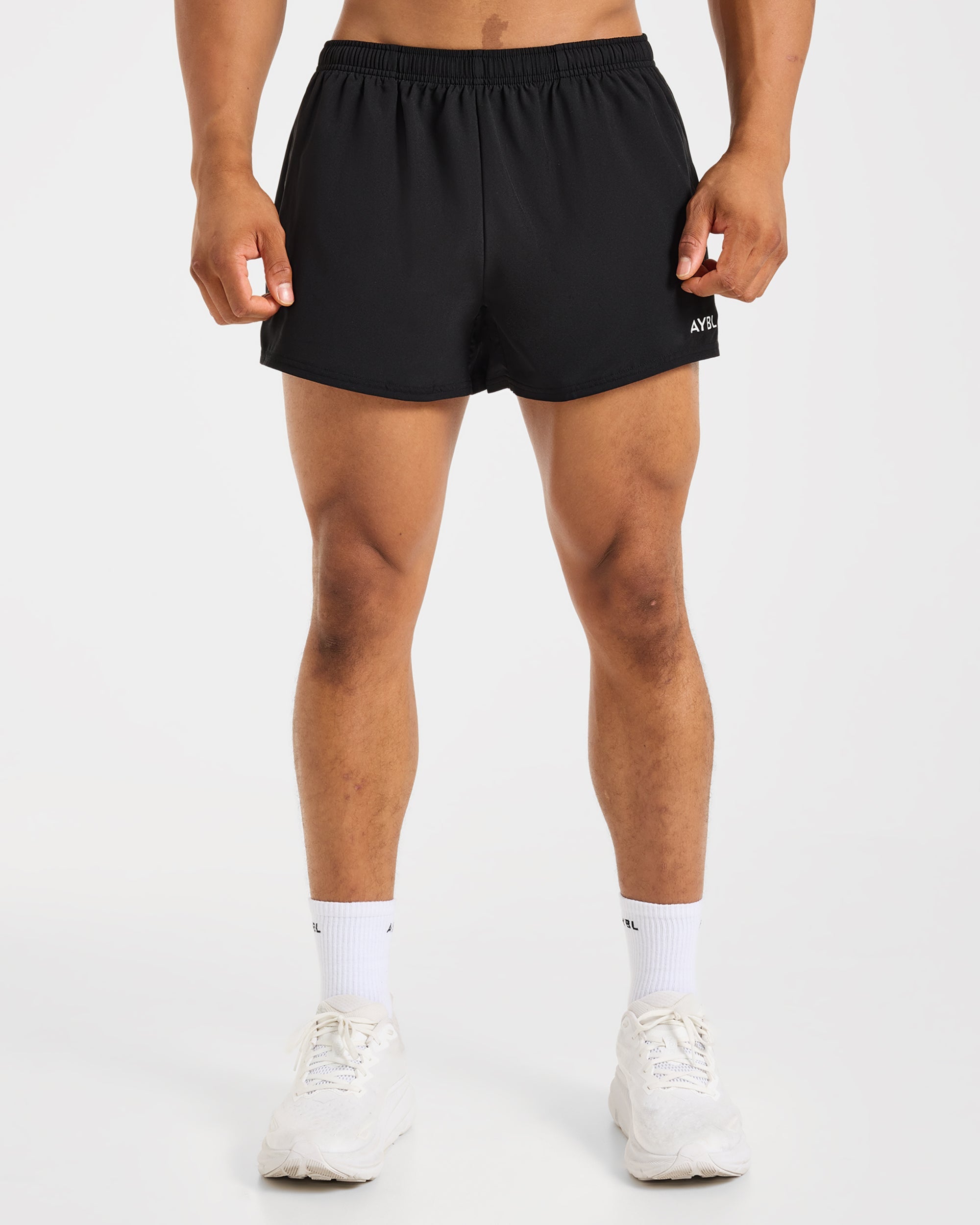 Core 3" Shorts - Zwart