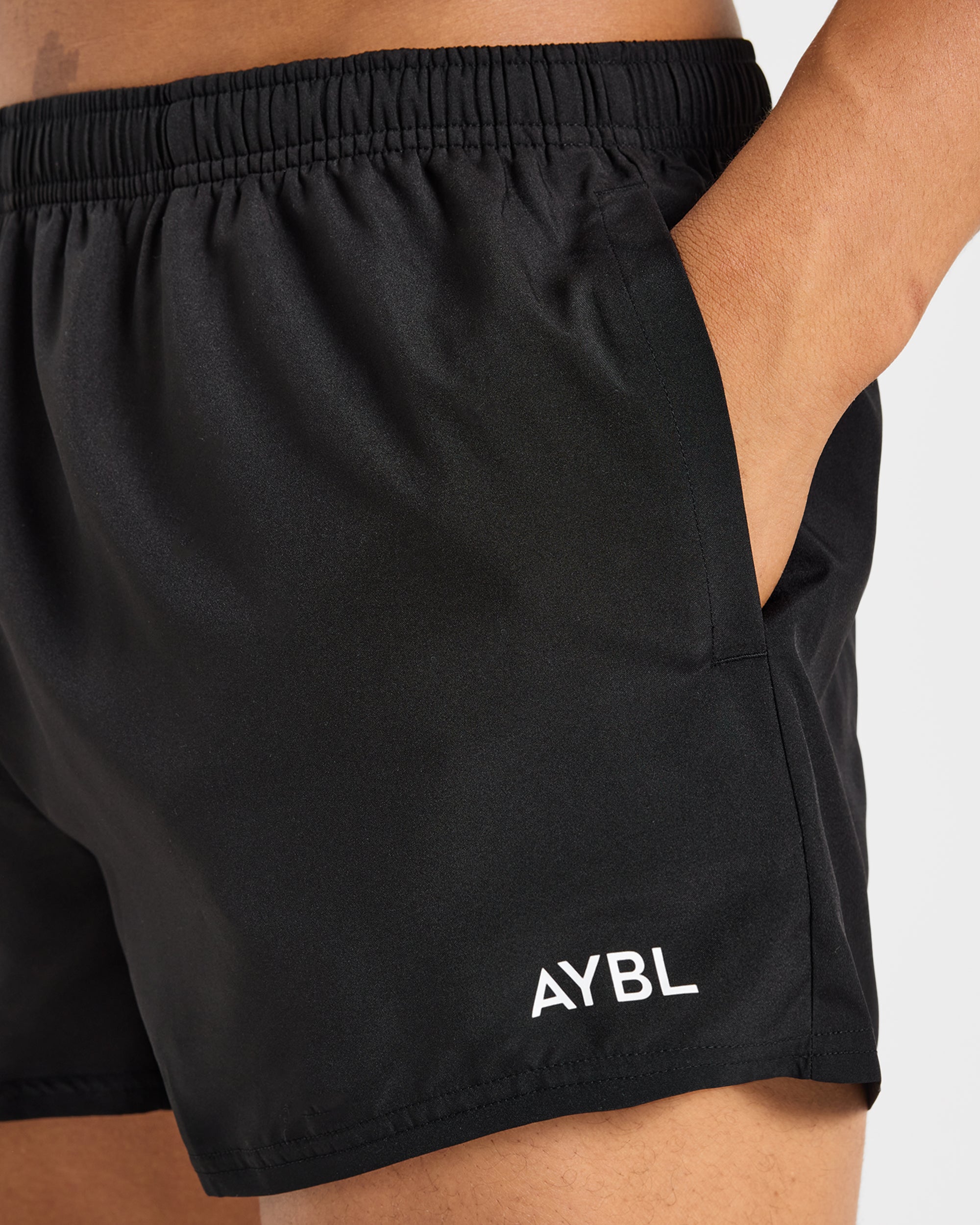 Core 3" Shorts - Zwart