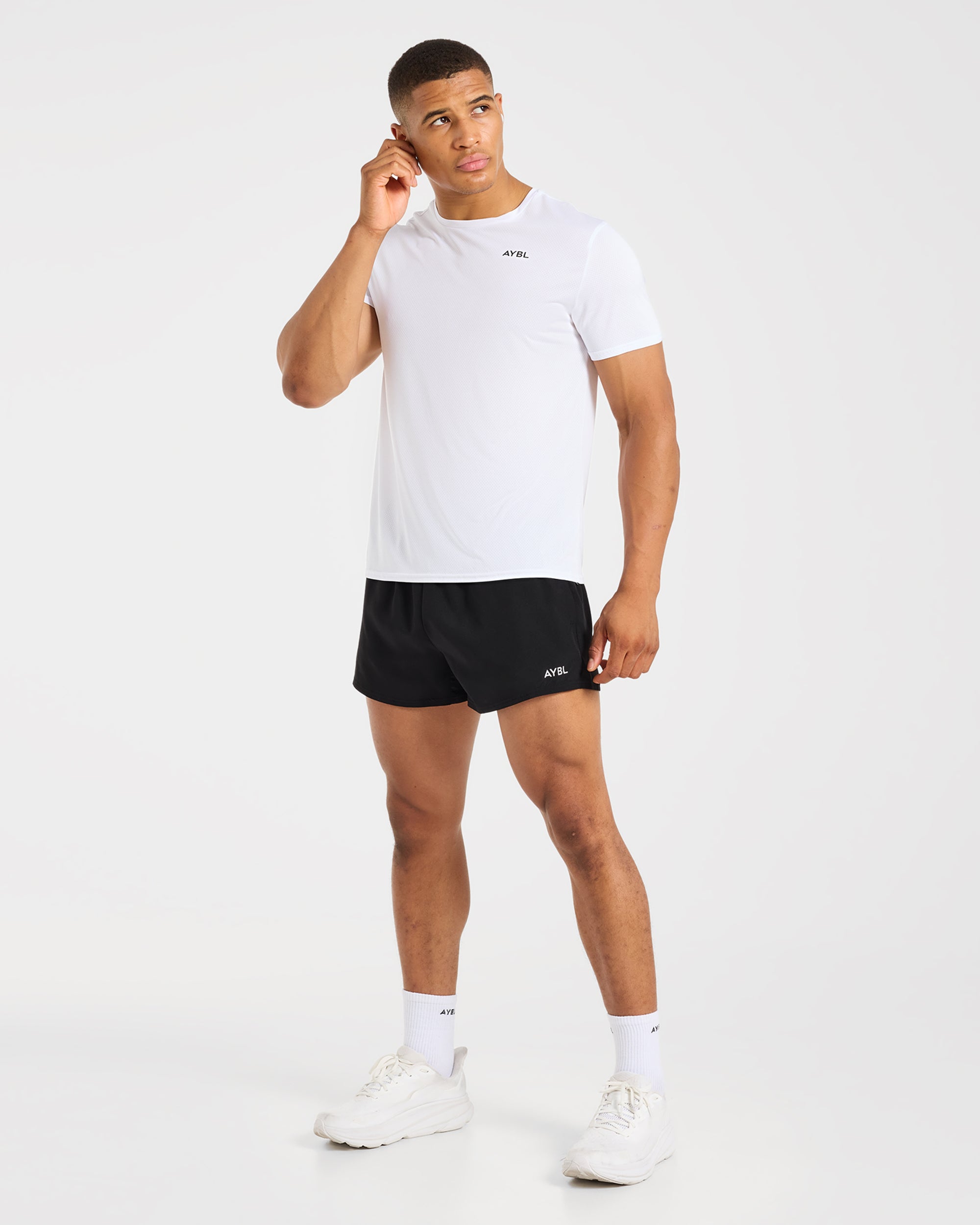 Core 3" Shorts - Zwart