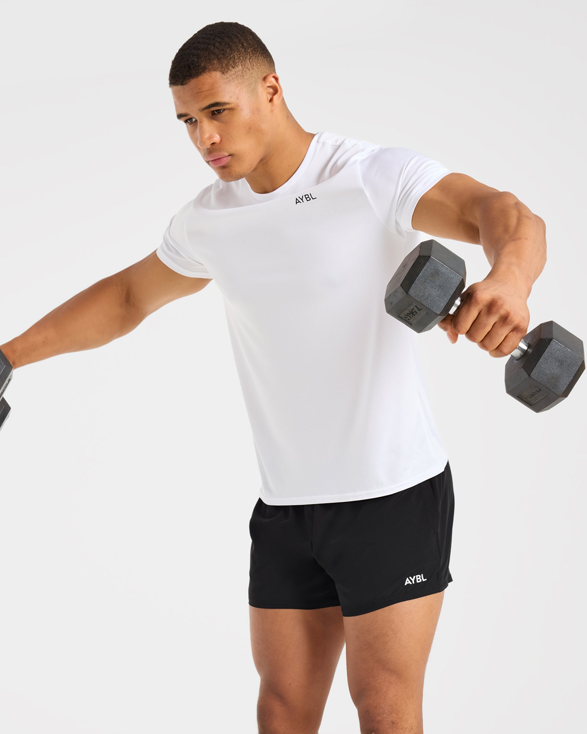 Core 3" Shorts - Zwart