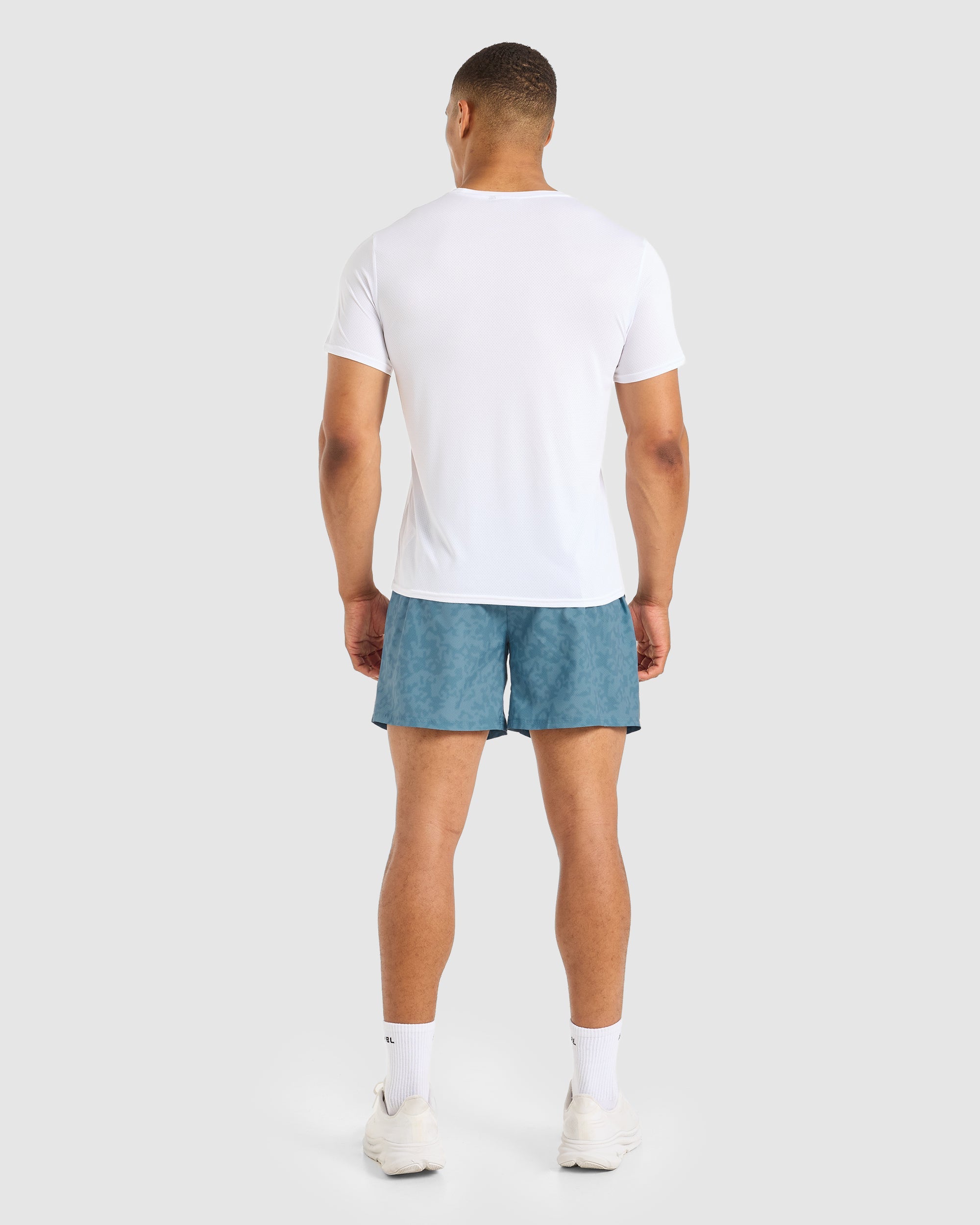 Core 5" Shorts - Blauw Camo
