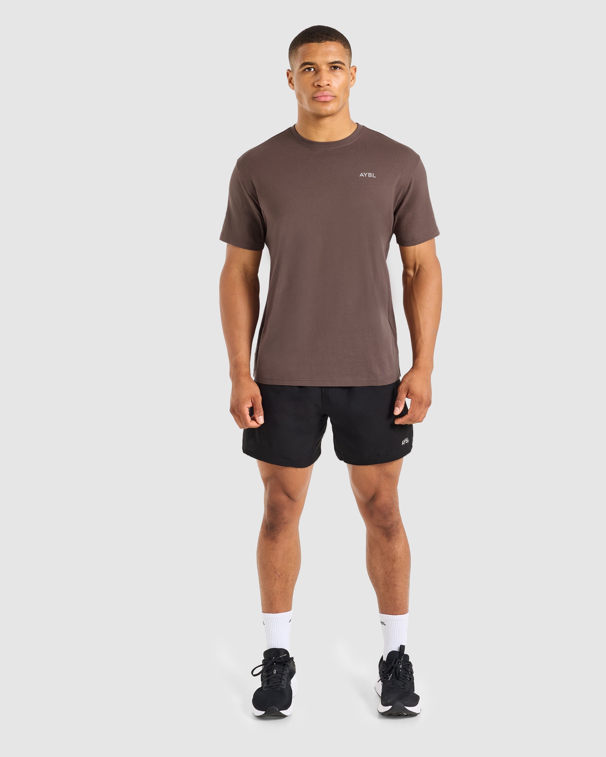 Essential T Shirt - Deep Bruin