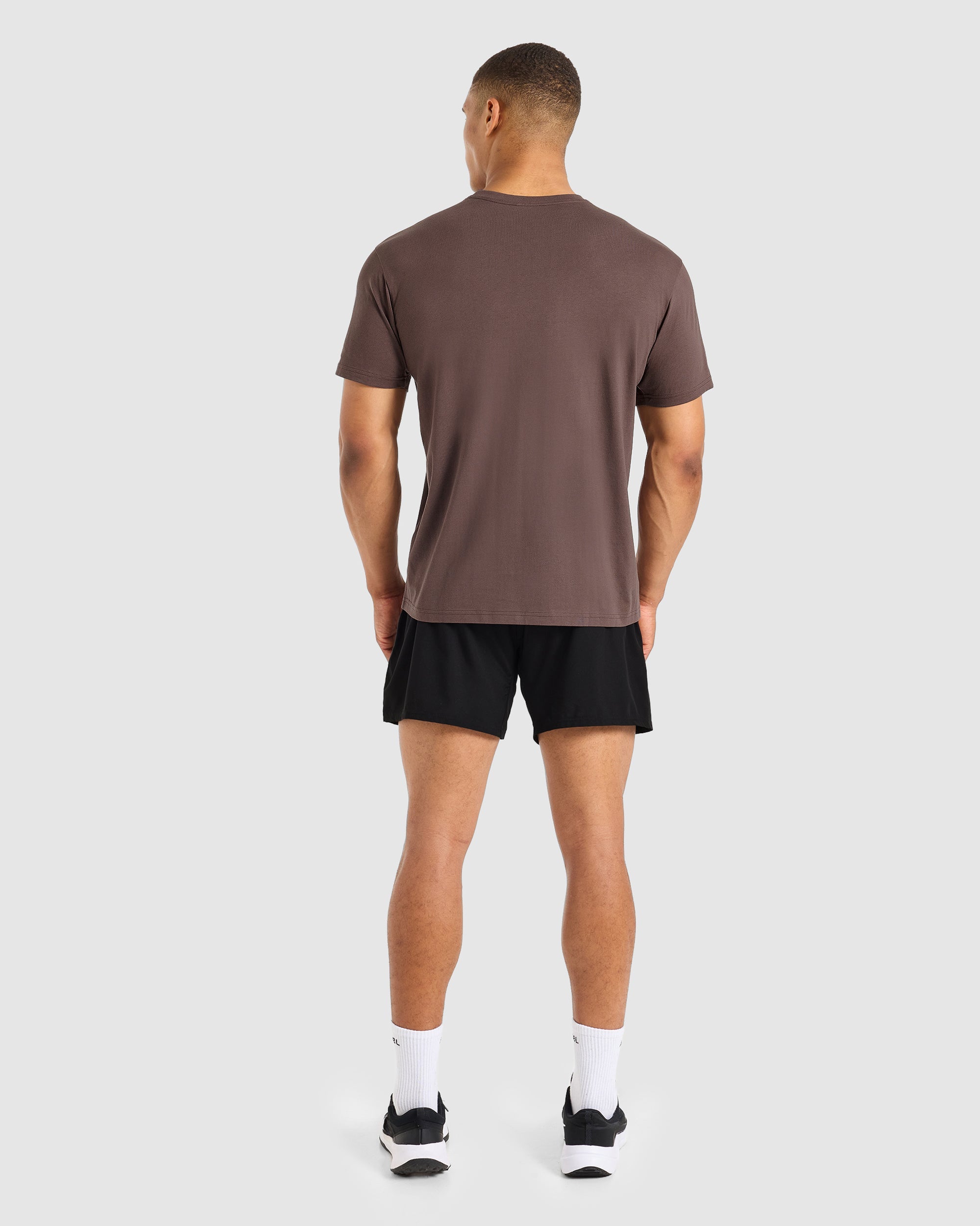 Essential T Shirt - Deep Bruin