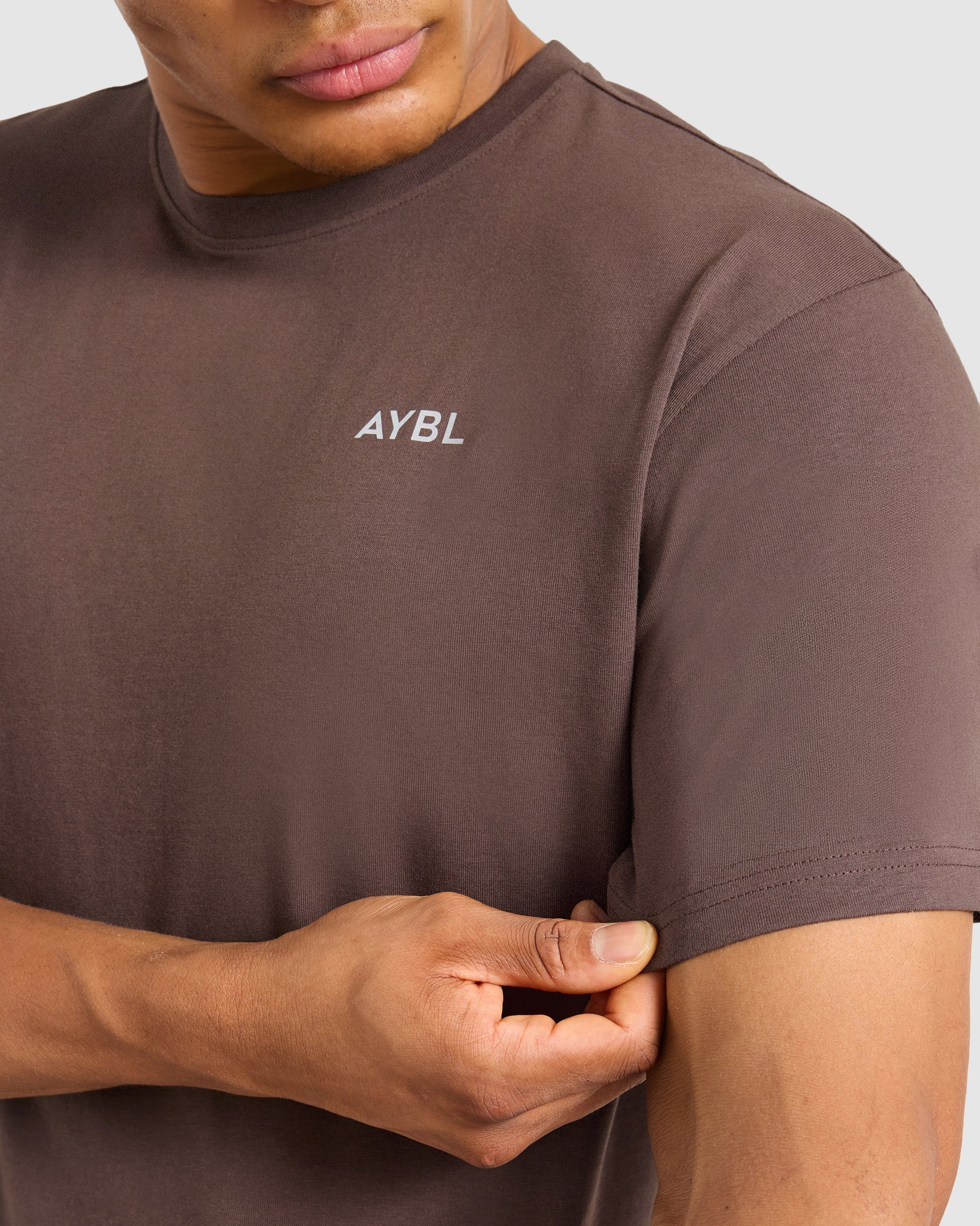 Essential T Shirt - Deep Bruin
