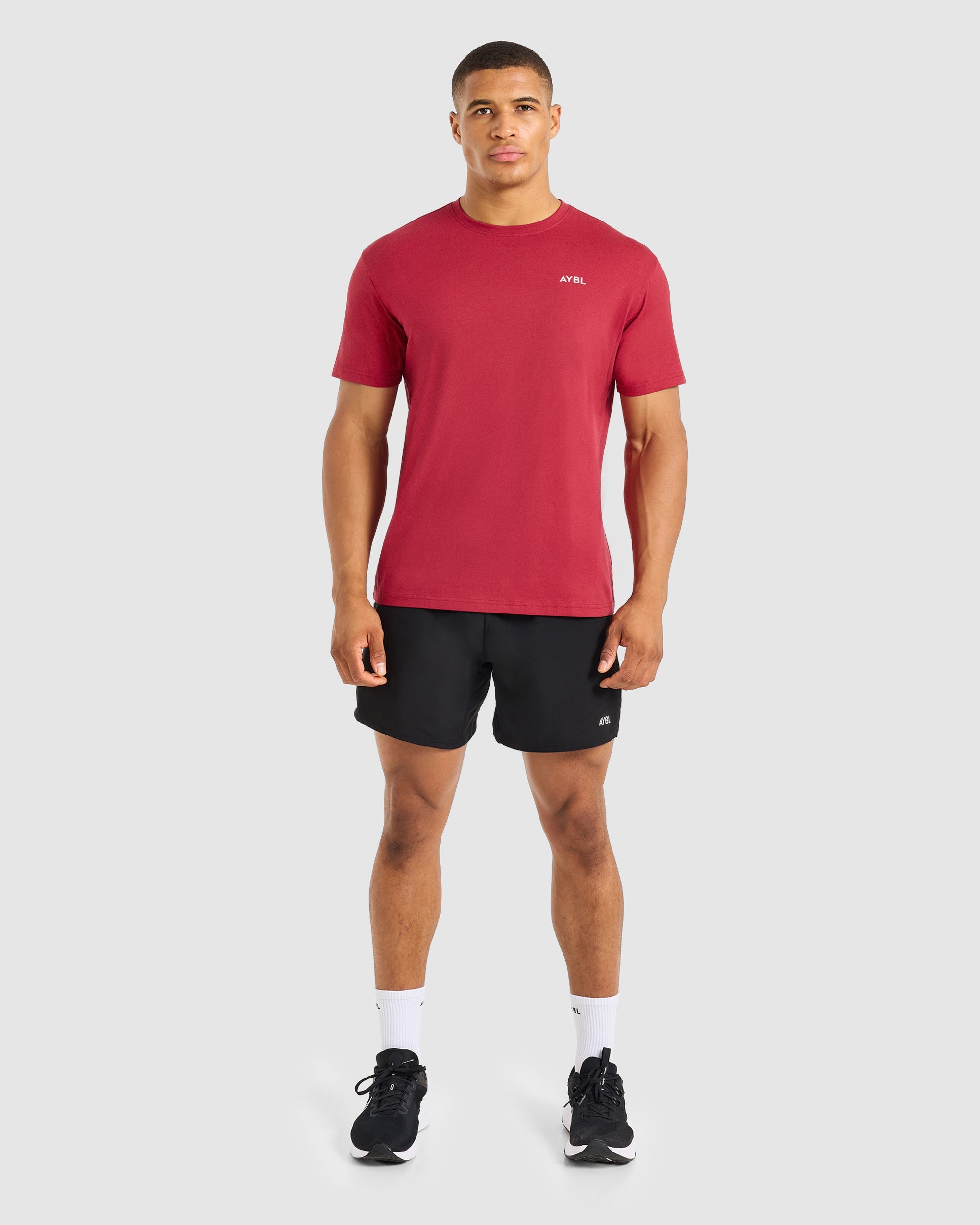 Essential T Shirt - Vintage Rood