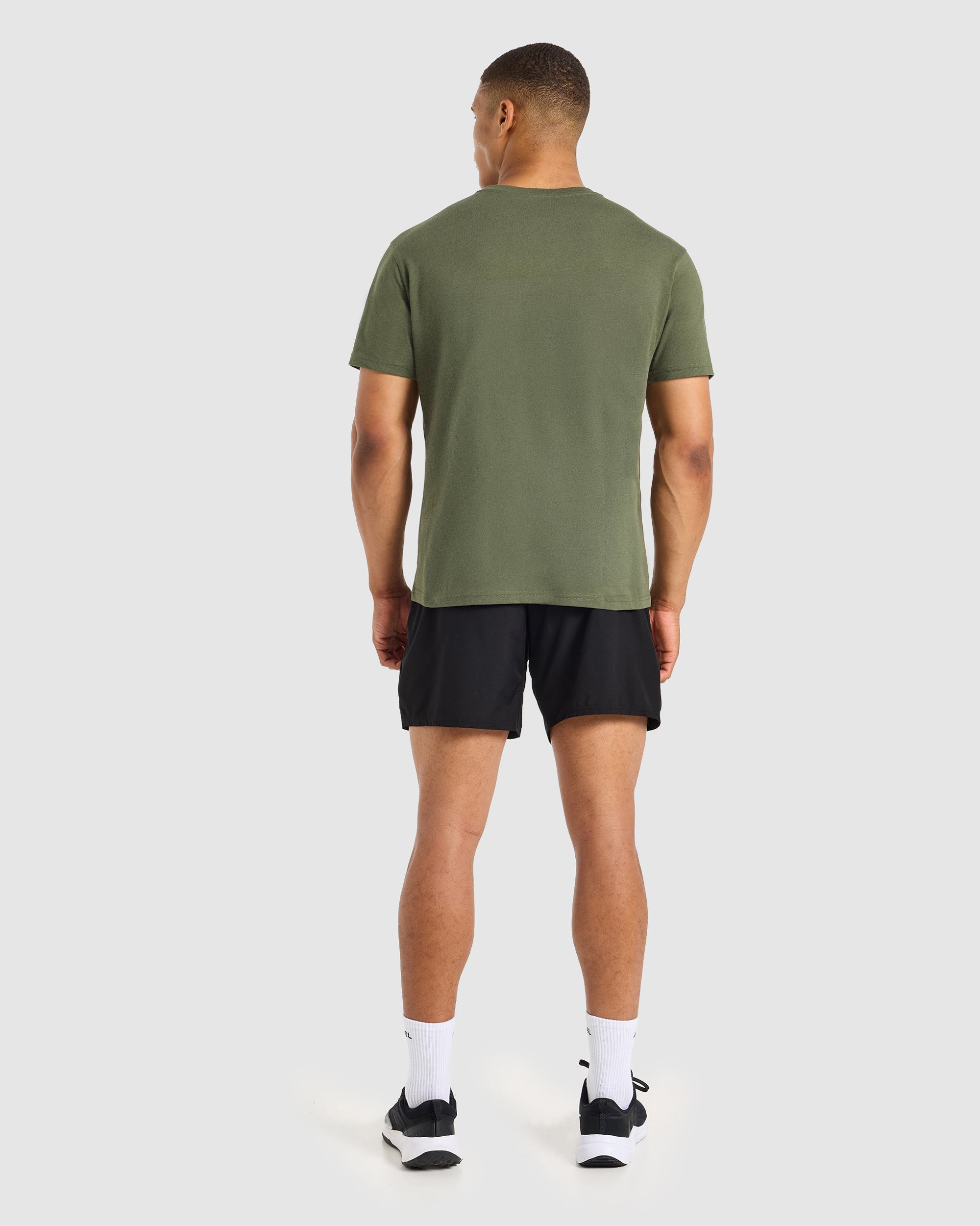 Essential T Shirt - Army Groen