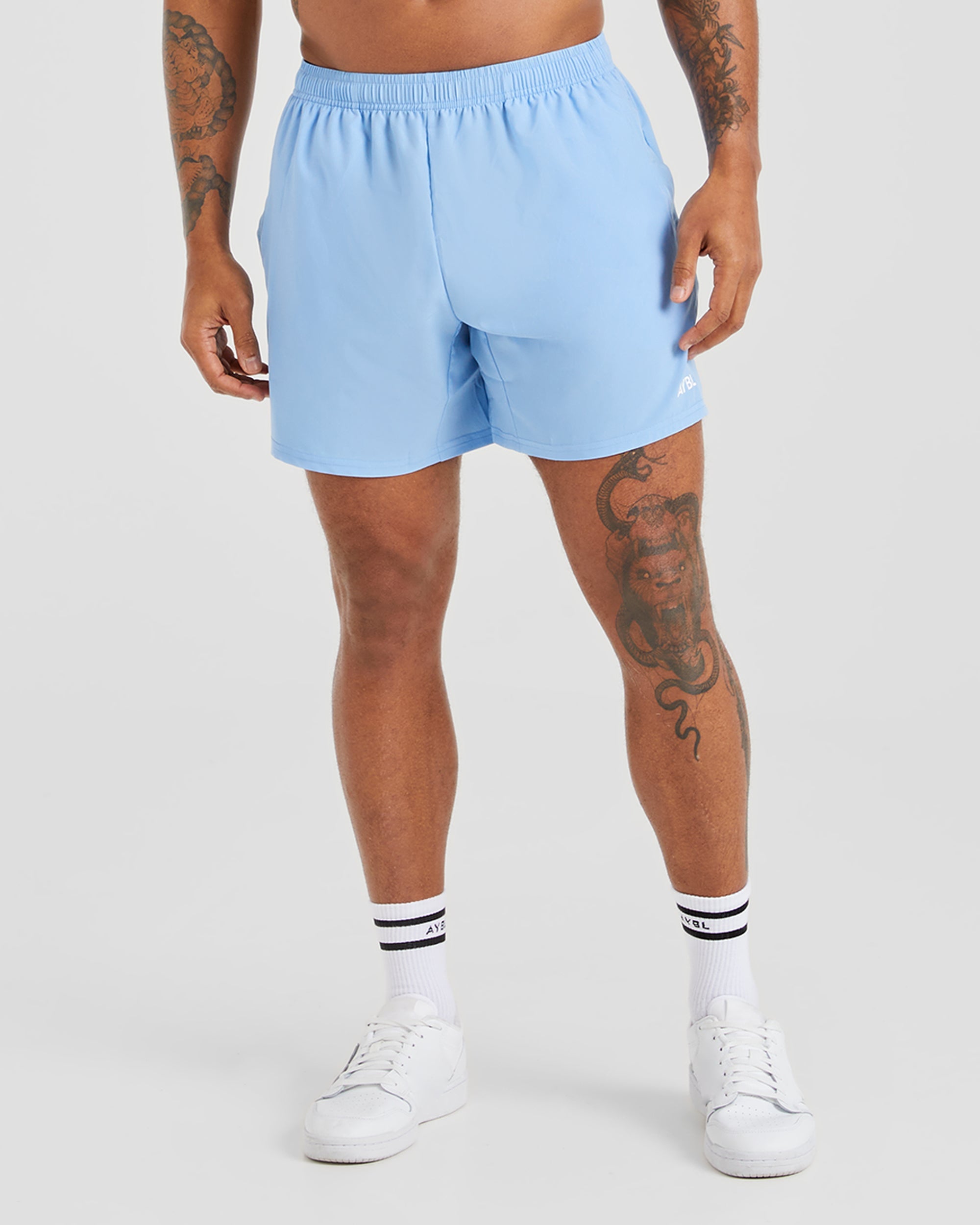 Core 5" Shorts - Air Blauw