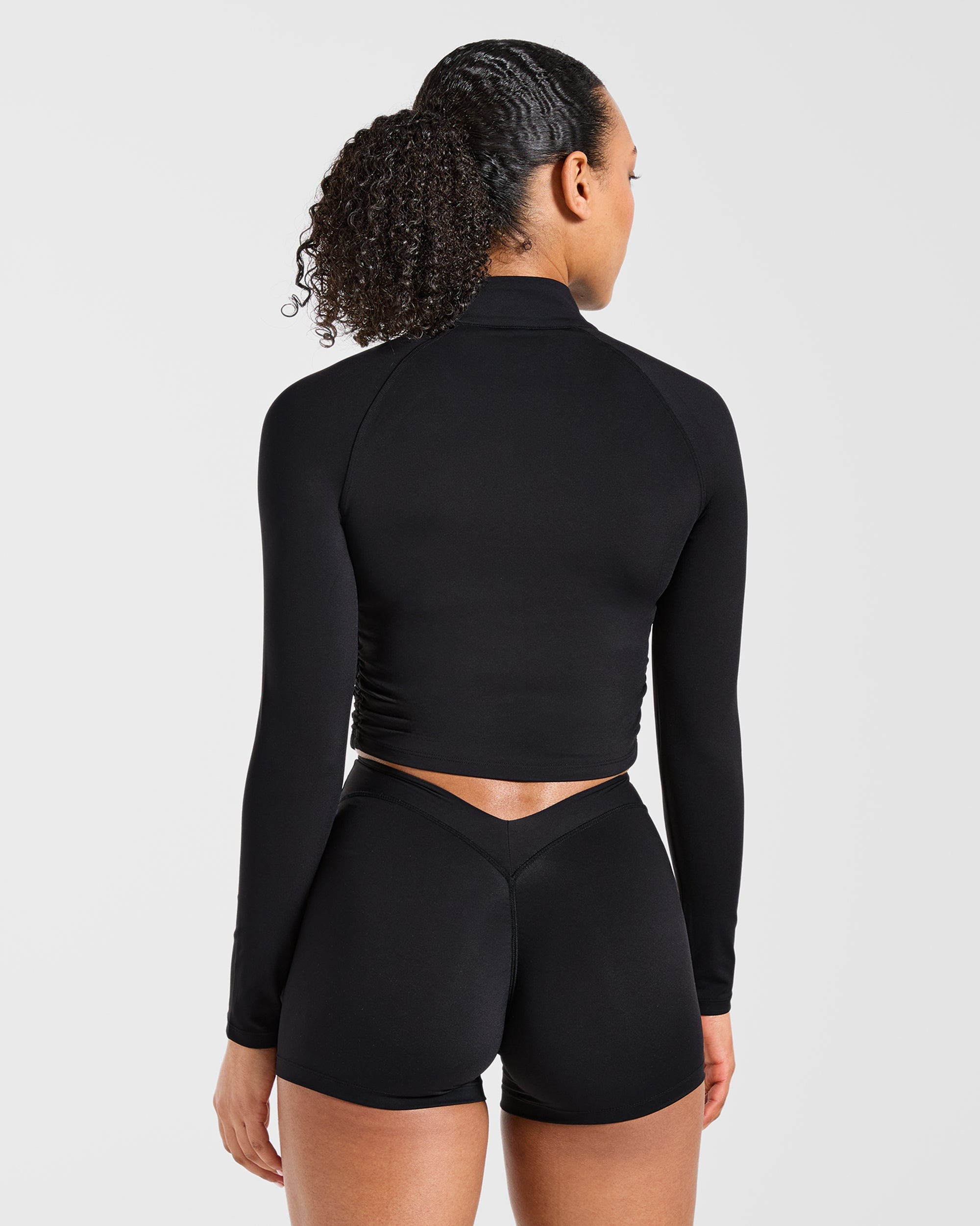 Physique Zip Up Jacket - Zwart