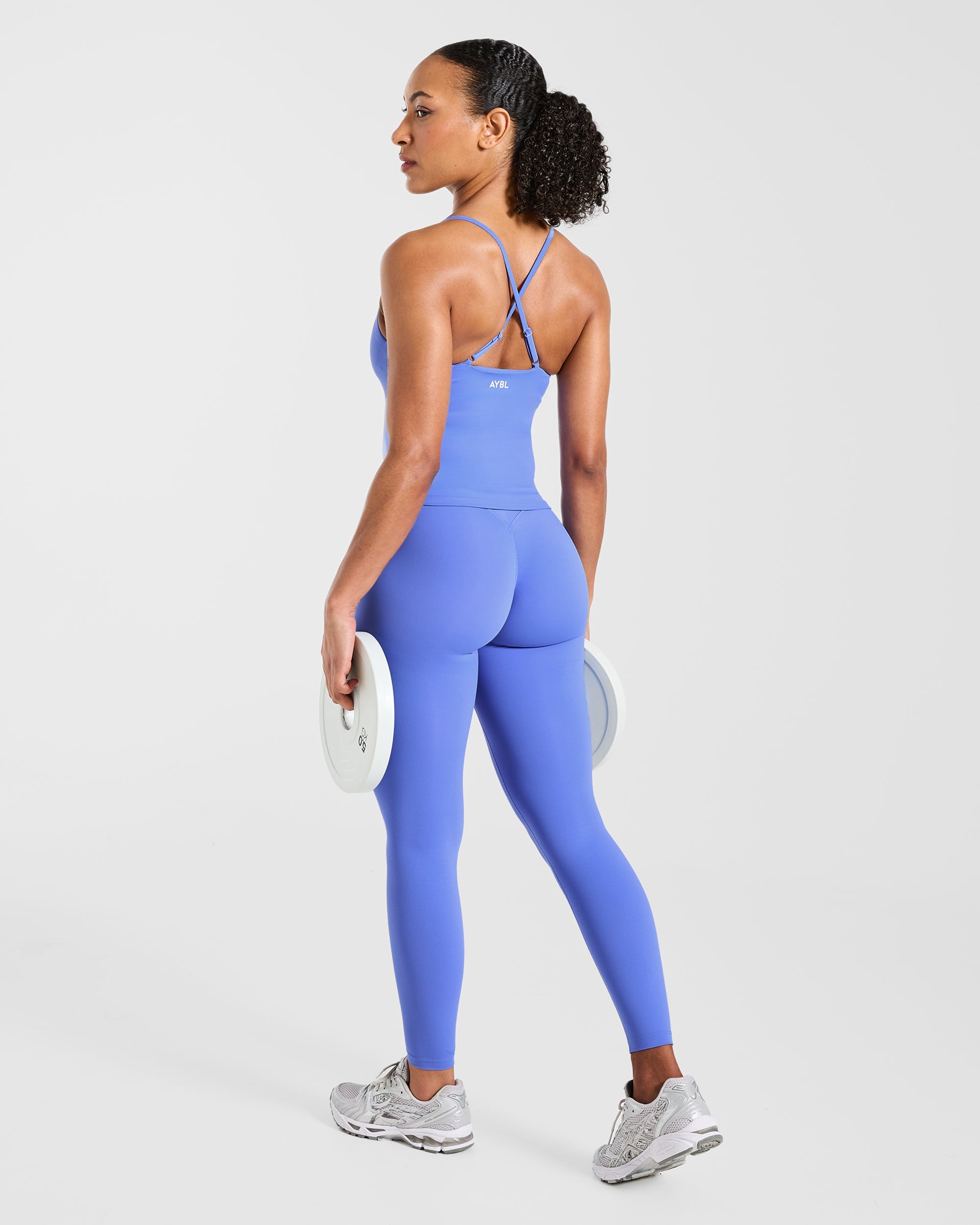 Physique Tank Top - Cornflower Paars