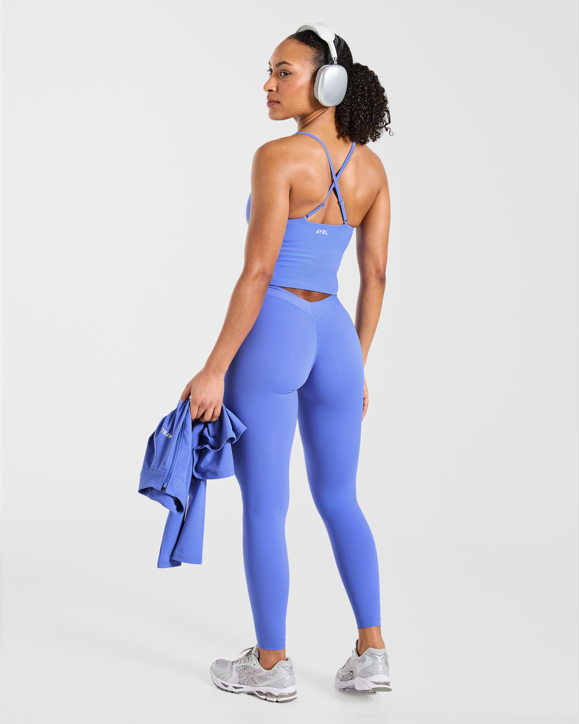 Physique Leggings - Cornflower Paars