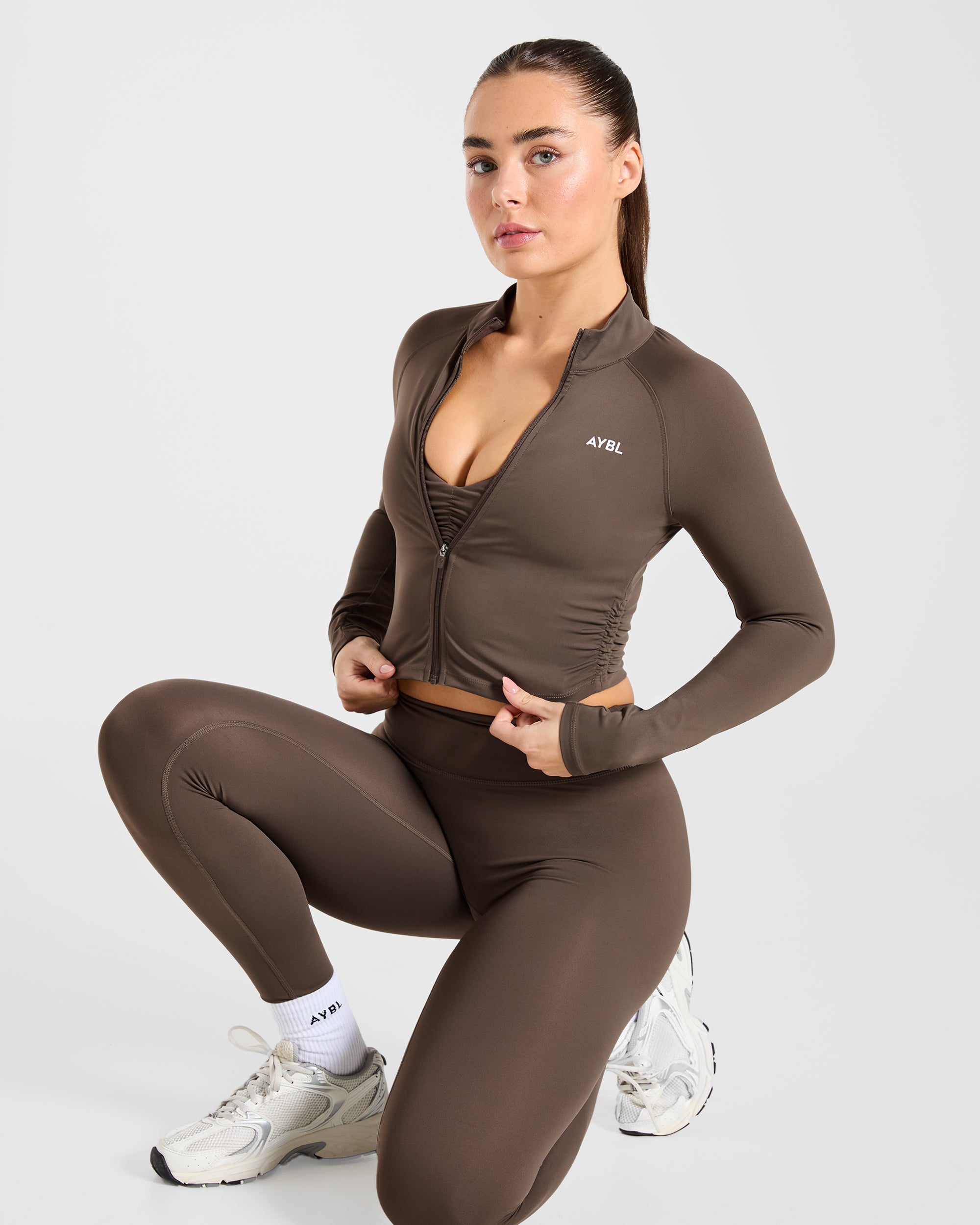 Physique Zip Up Jacket - Bruin