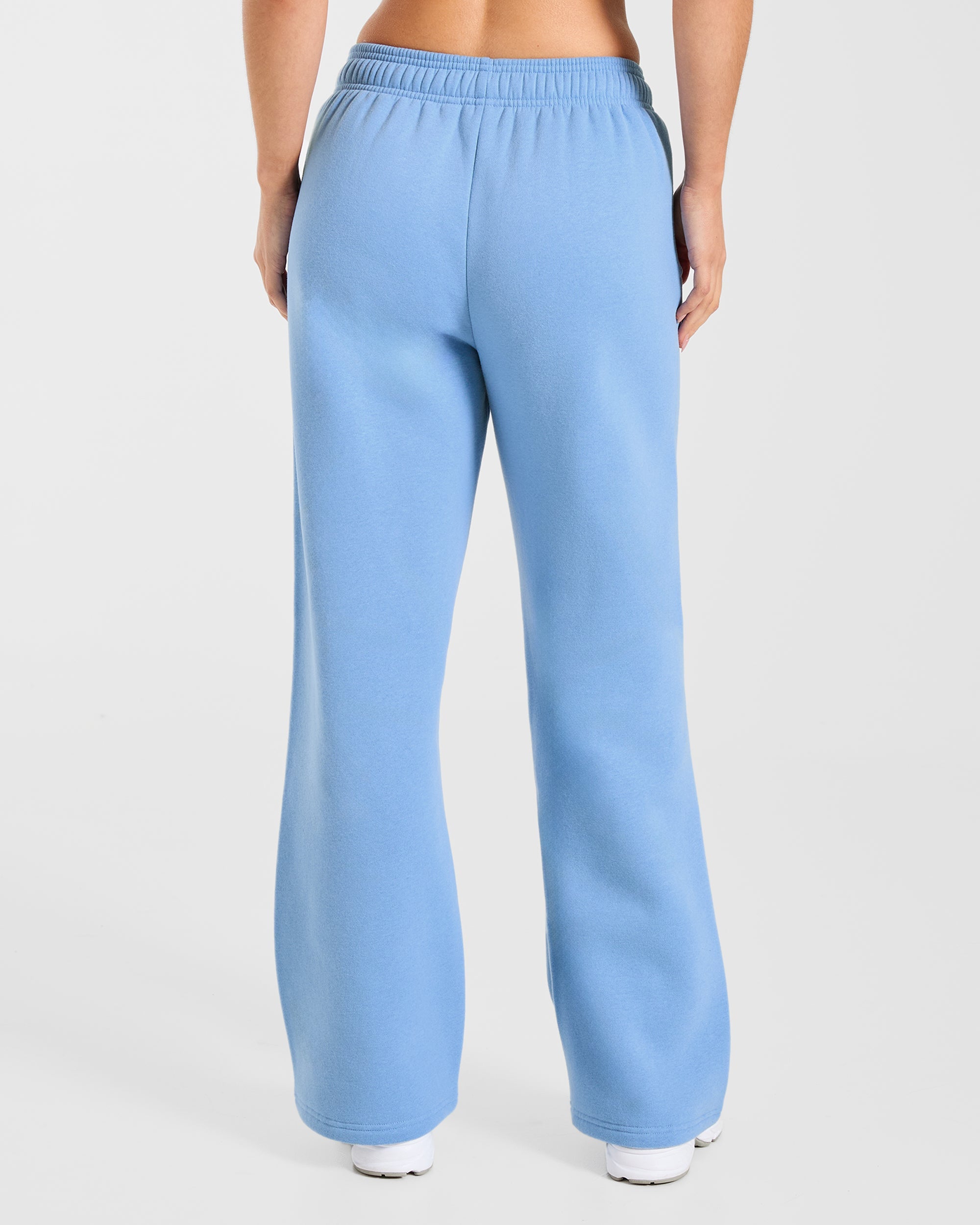 AYBL Club Oversized Straight Leg Joggers - Blauw