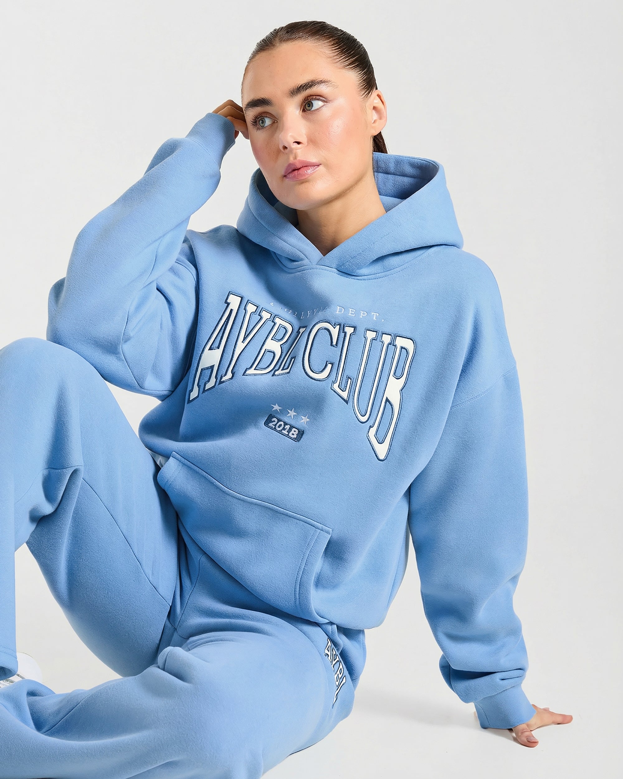 AYBL Club Oversized Hoodie - Blauw