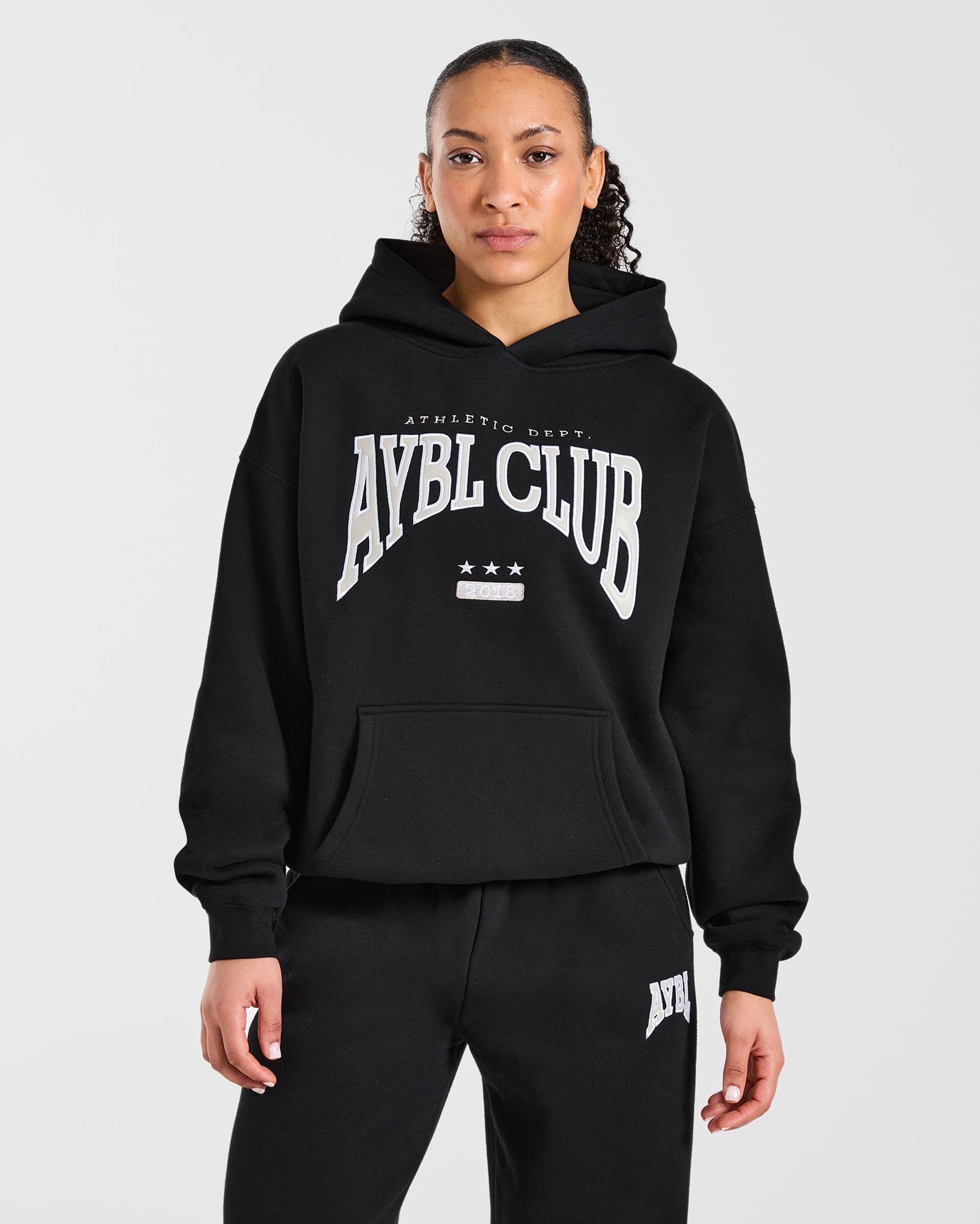 AYBL Club Oversized Hoodie - Zwart