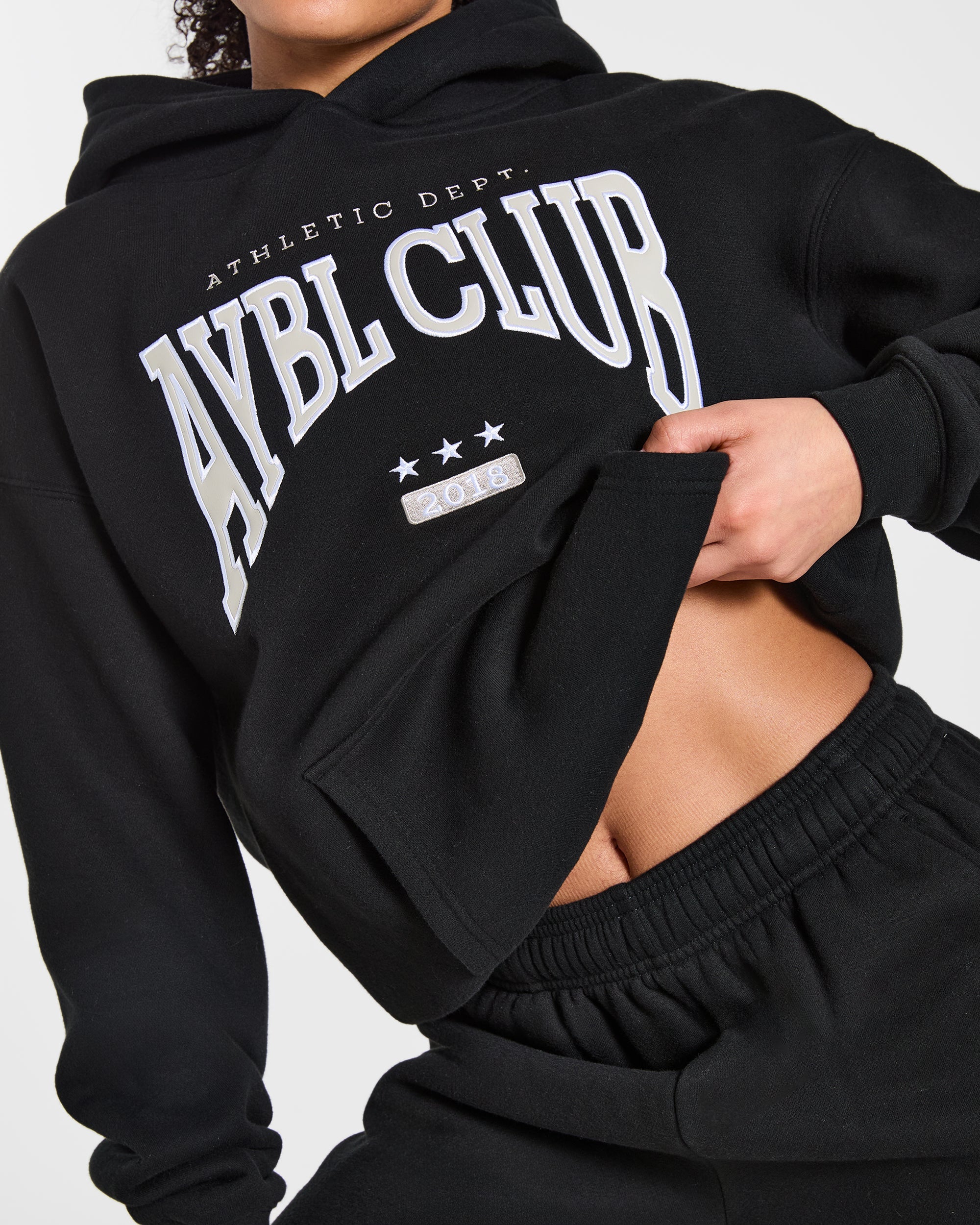 AYBL Club Oversized Hoodie - Zwart