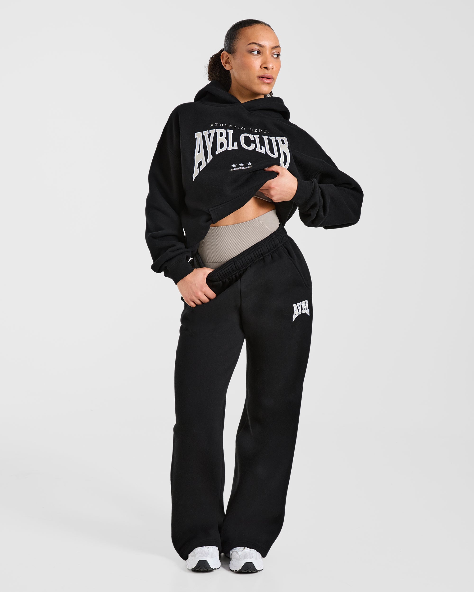 AYBL Club Oversized Hoodie - Zwart