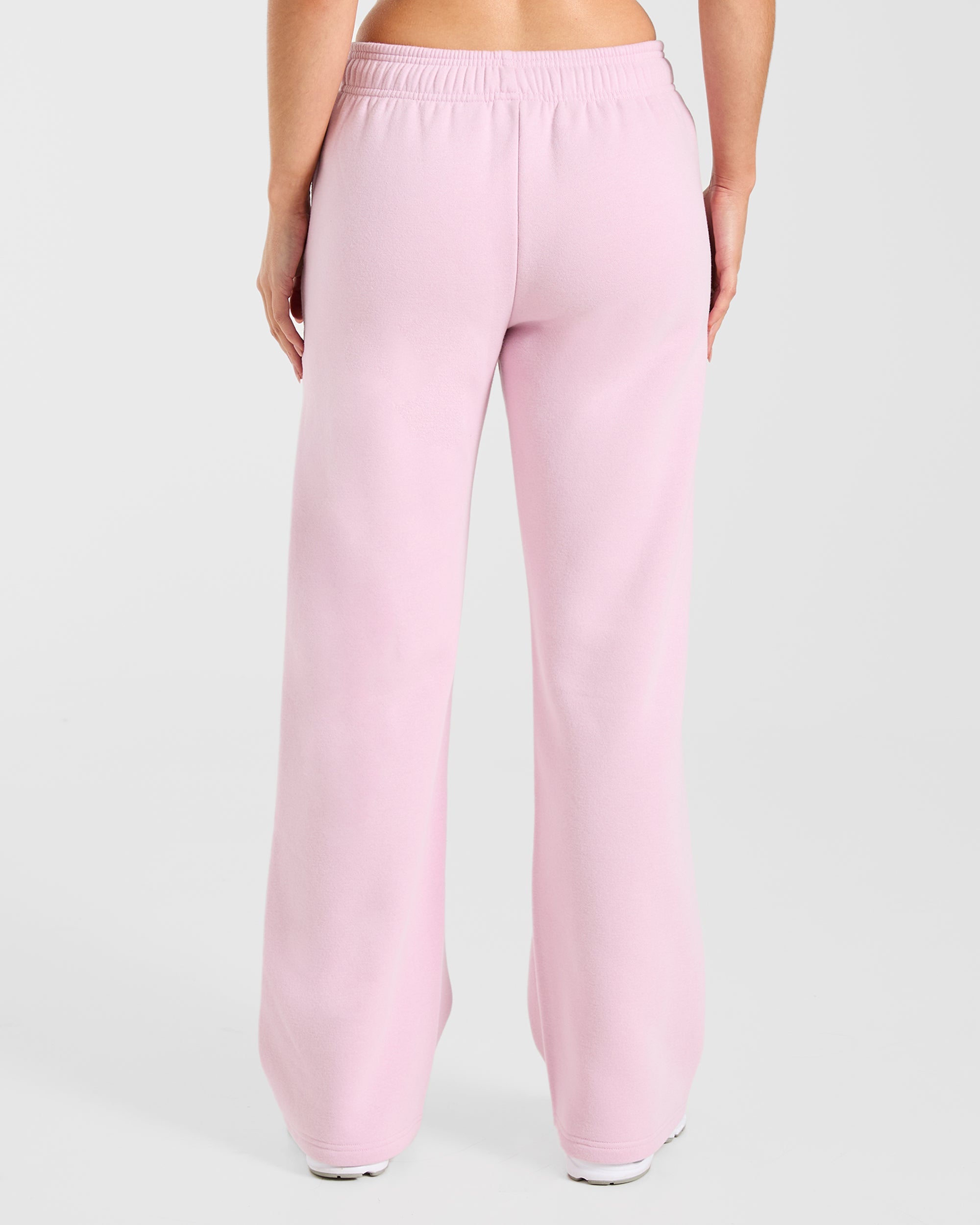 Varsity 2.0 Oversized Straight Leg Joggers - Iced Roze
