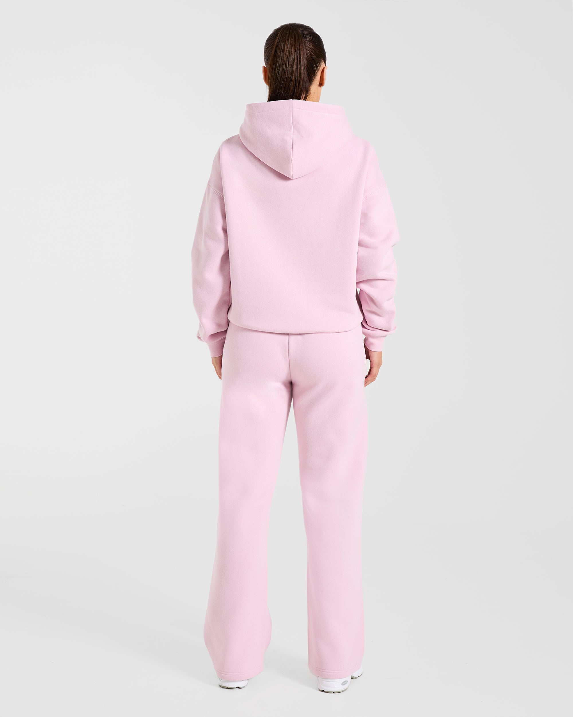 Varsity 2.0 Oversized Hoodie - Iced Roze