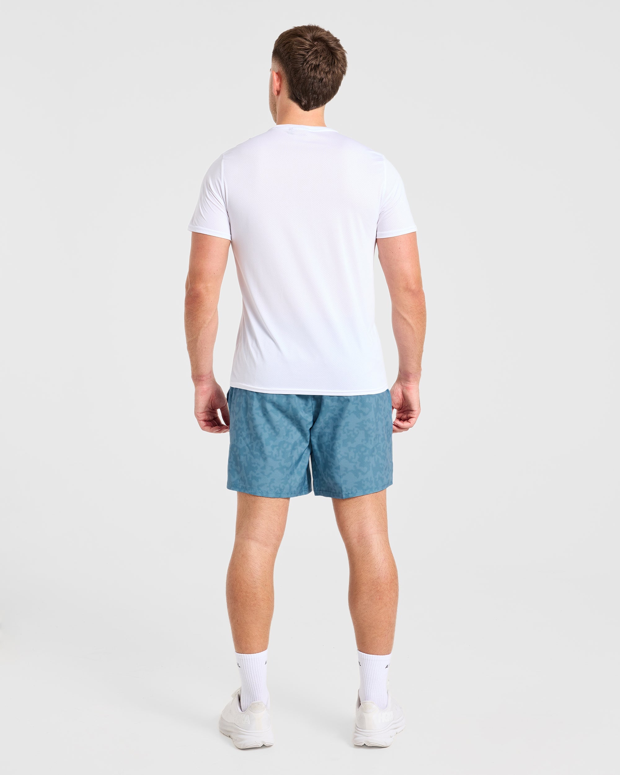 Core 7" Shorts - Blauw Camo