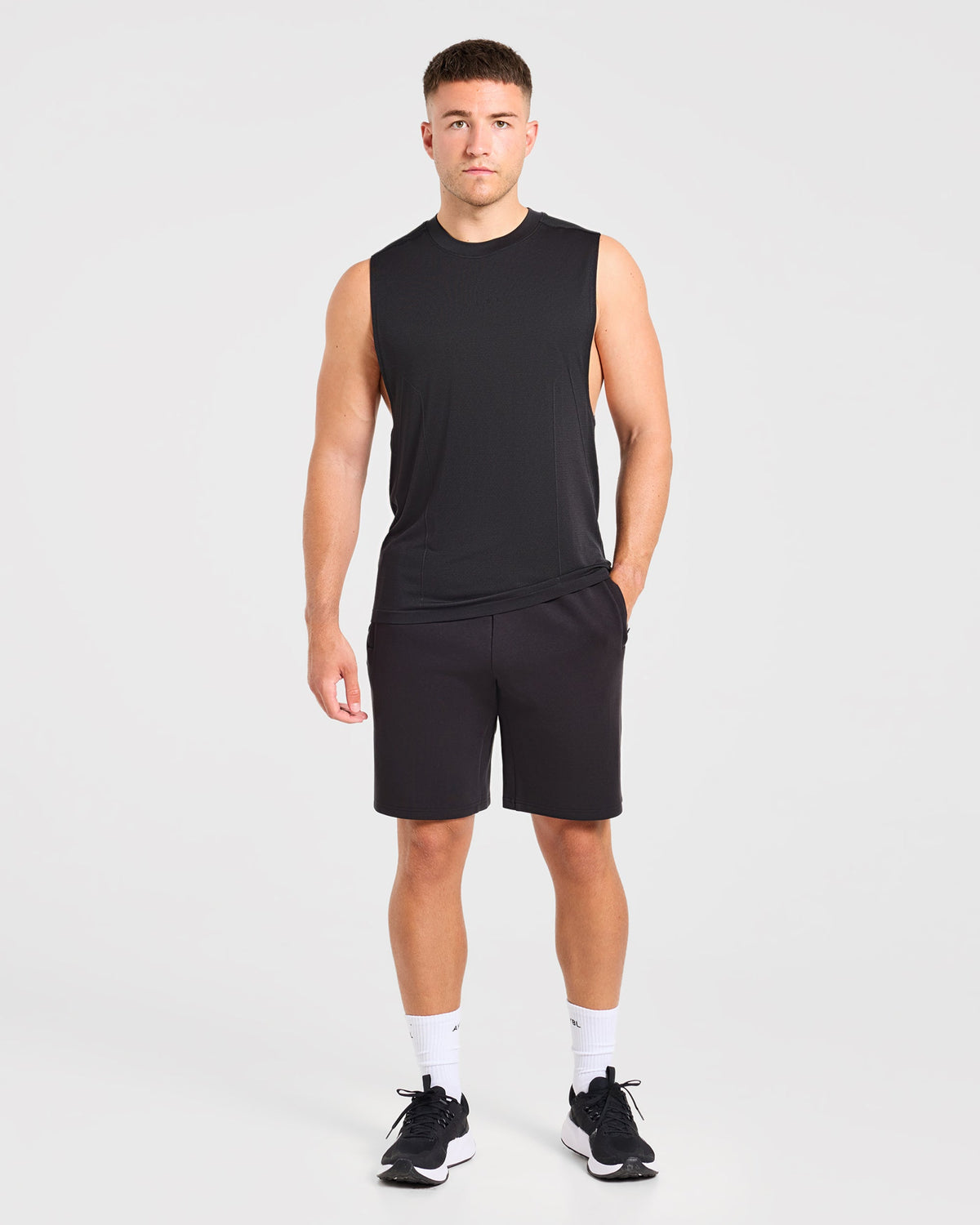 Reinforce Performance Seamless Tank - Zwart
