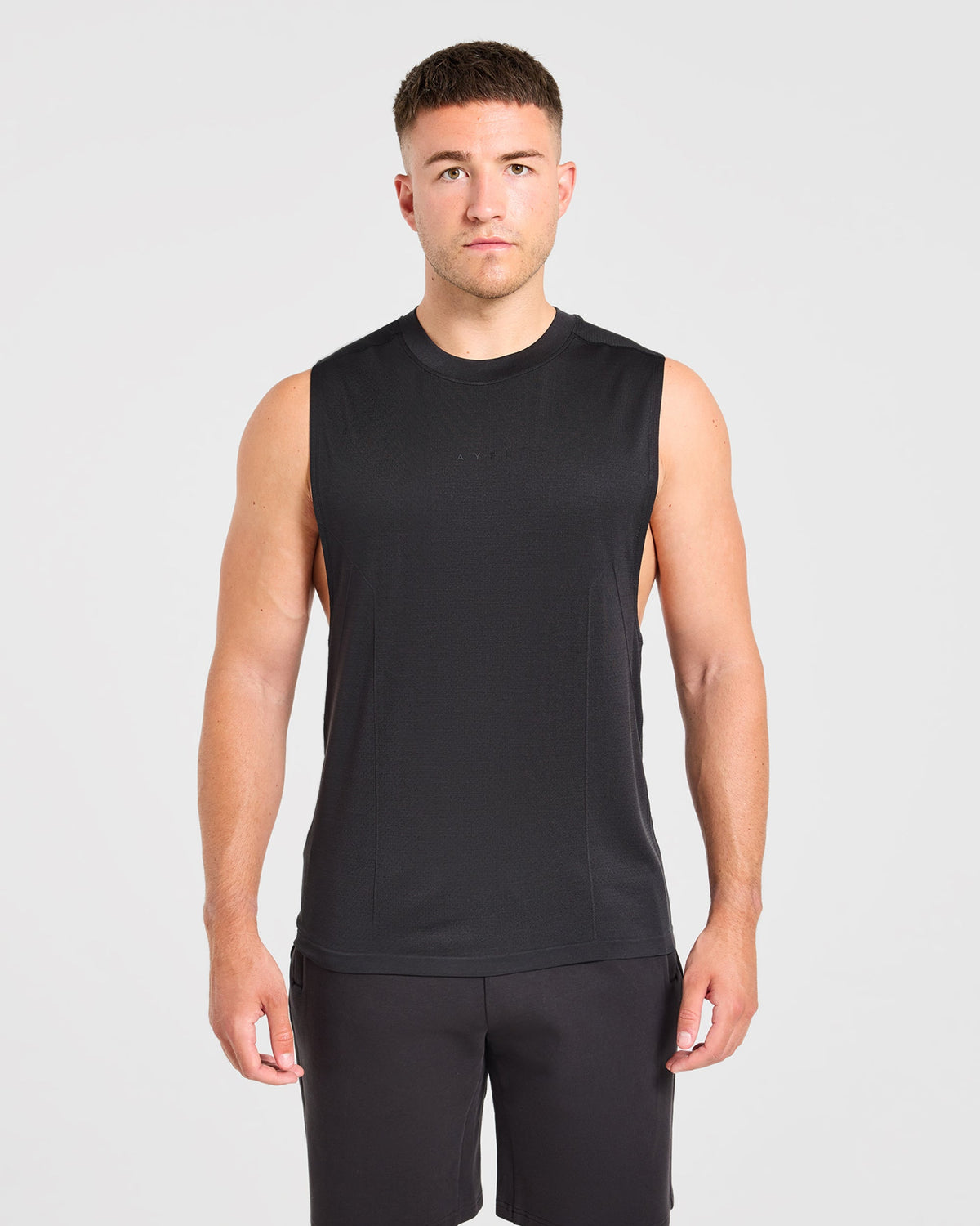 Reinforce Performance Seamless Tank - Zwart