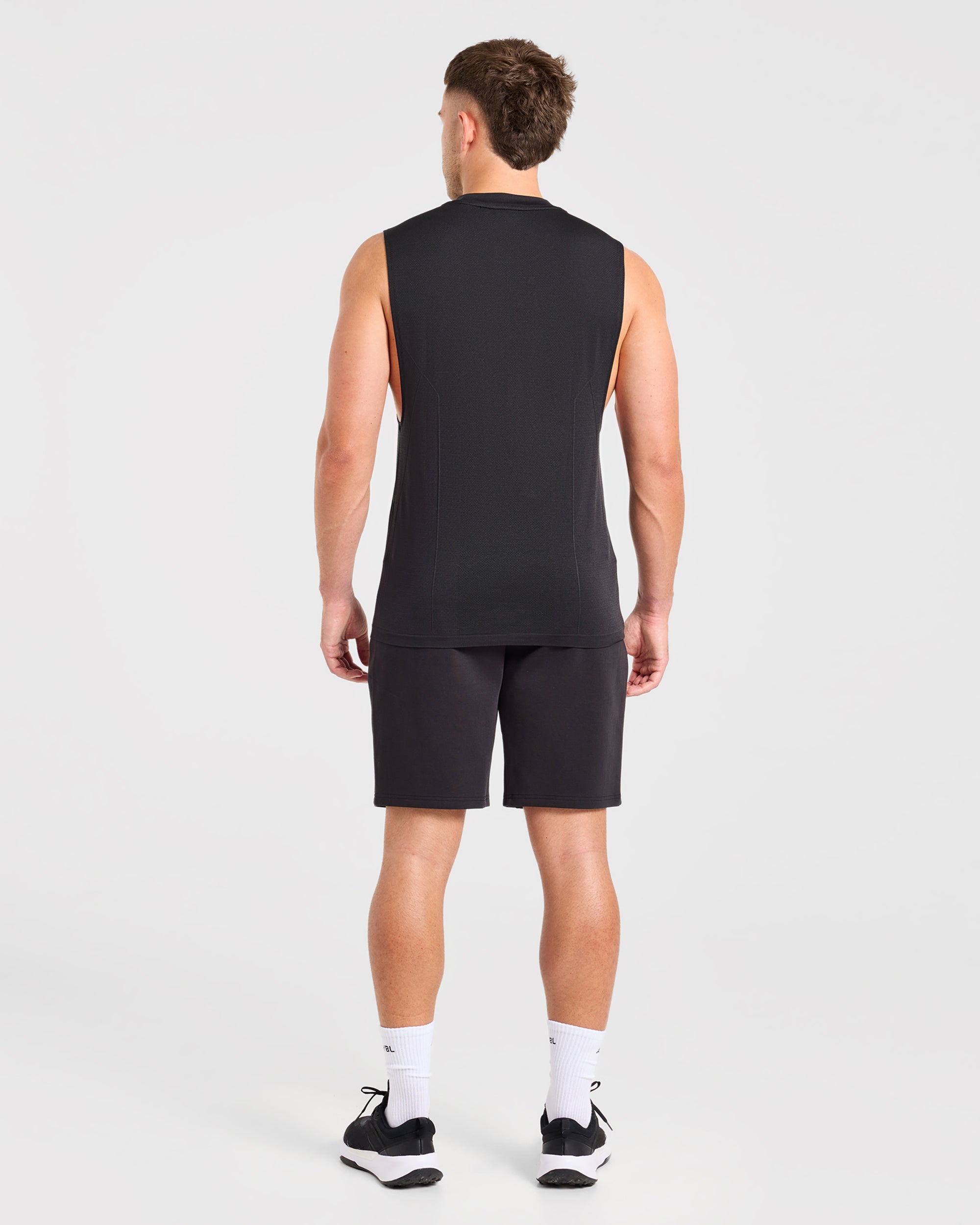 Reinforce Performance Seamless Tank - Zwart