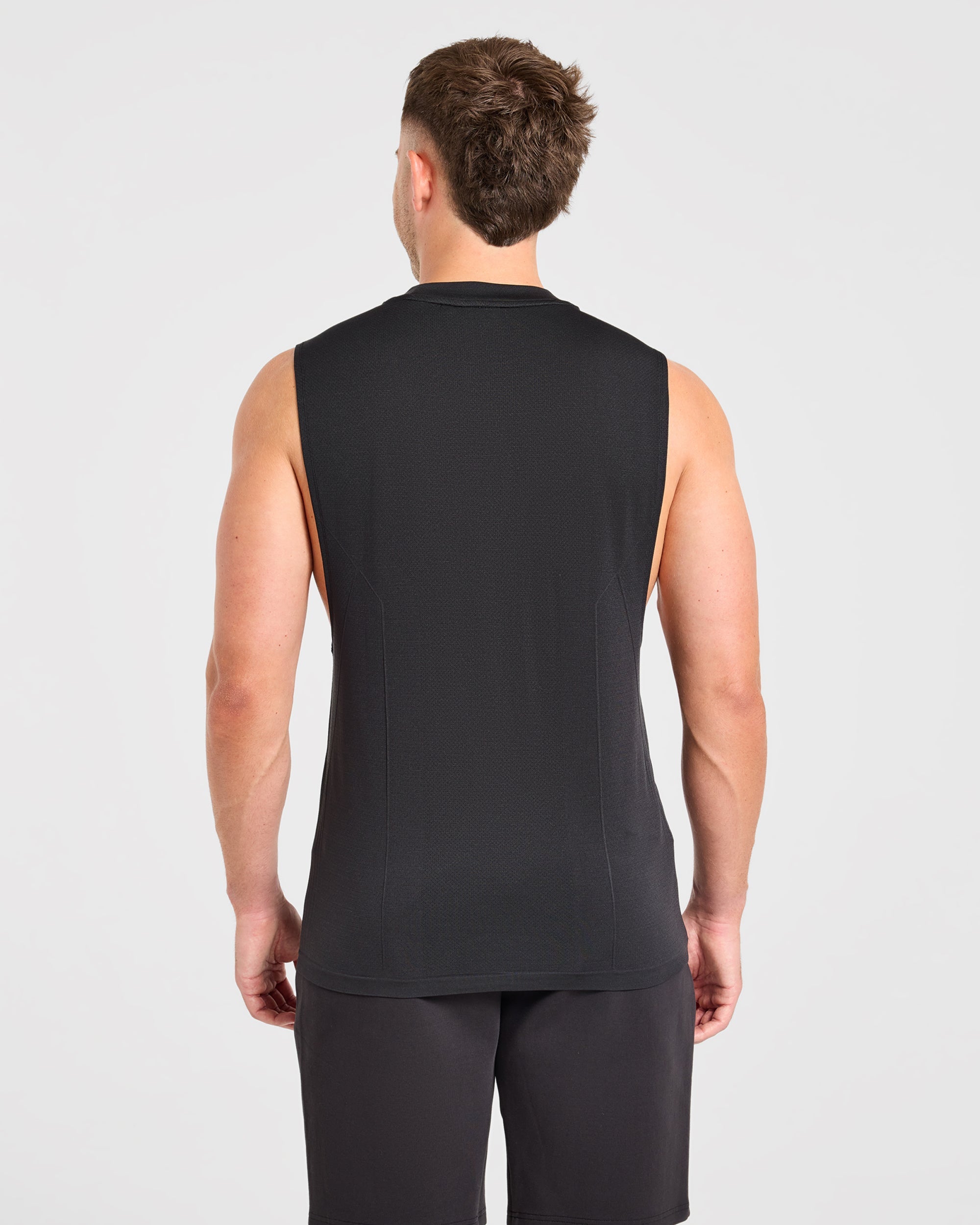 Reinforce Performance Seamless Tank - Zwart