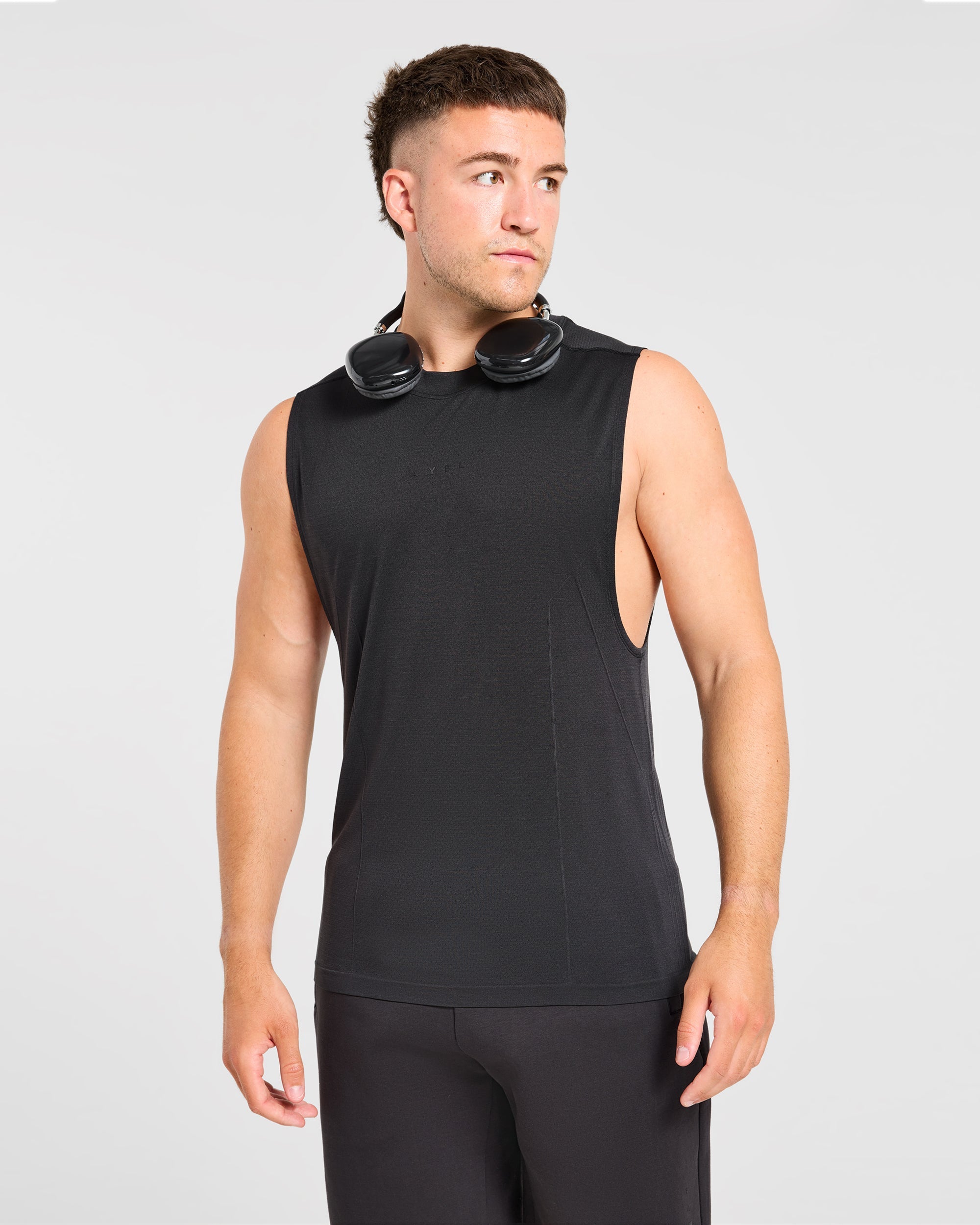 Reinforce Performance Seamless Tank - Zwart