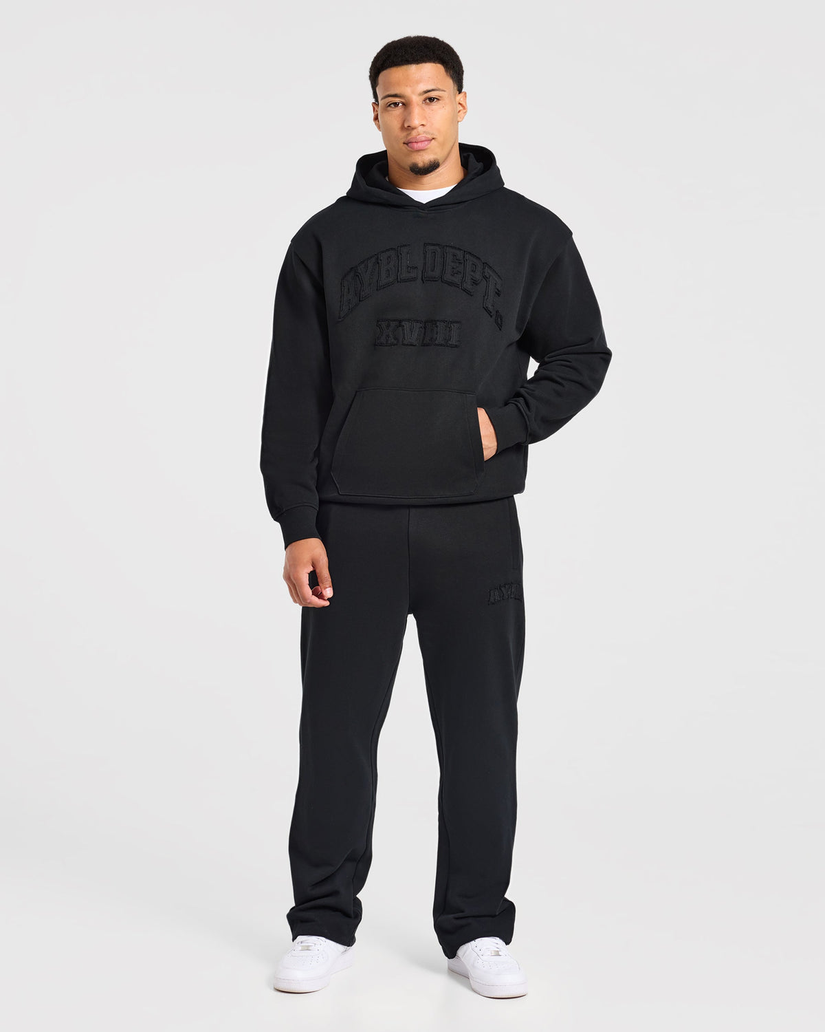 Effortless Oversized Hoodie - Zwart