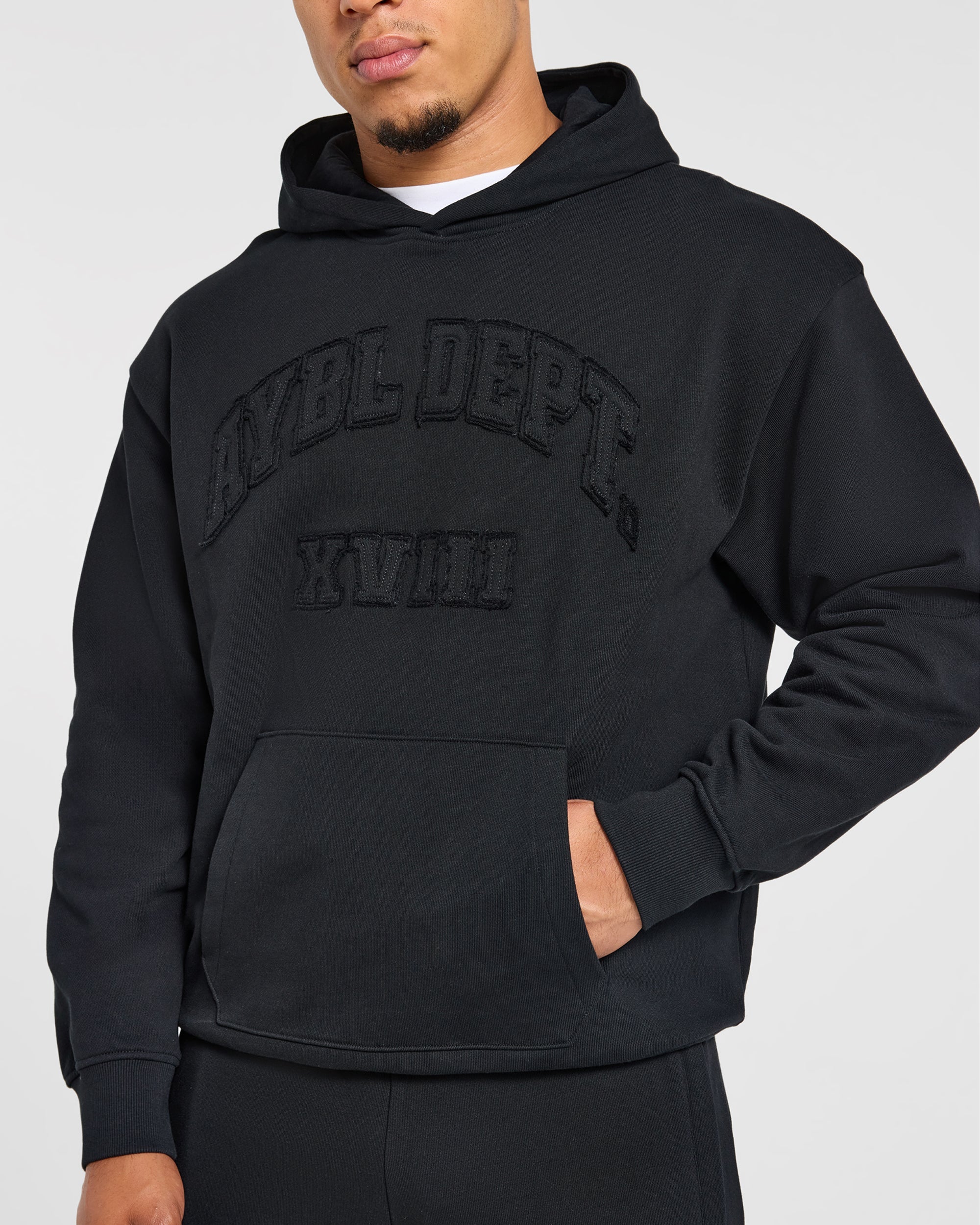 Effortless Oversized Hoodie - Zwart