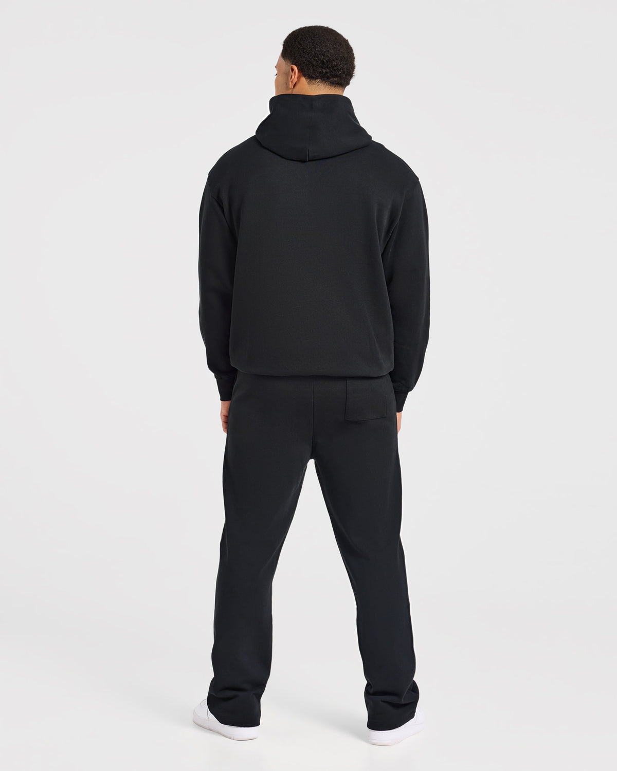 Effortless Oversized Hoodie - Zwart