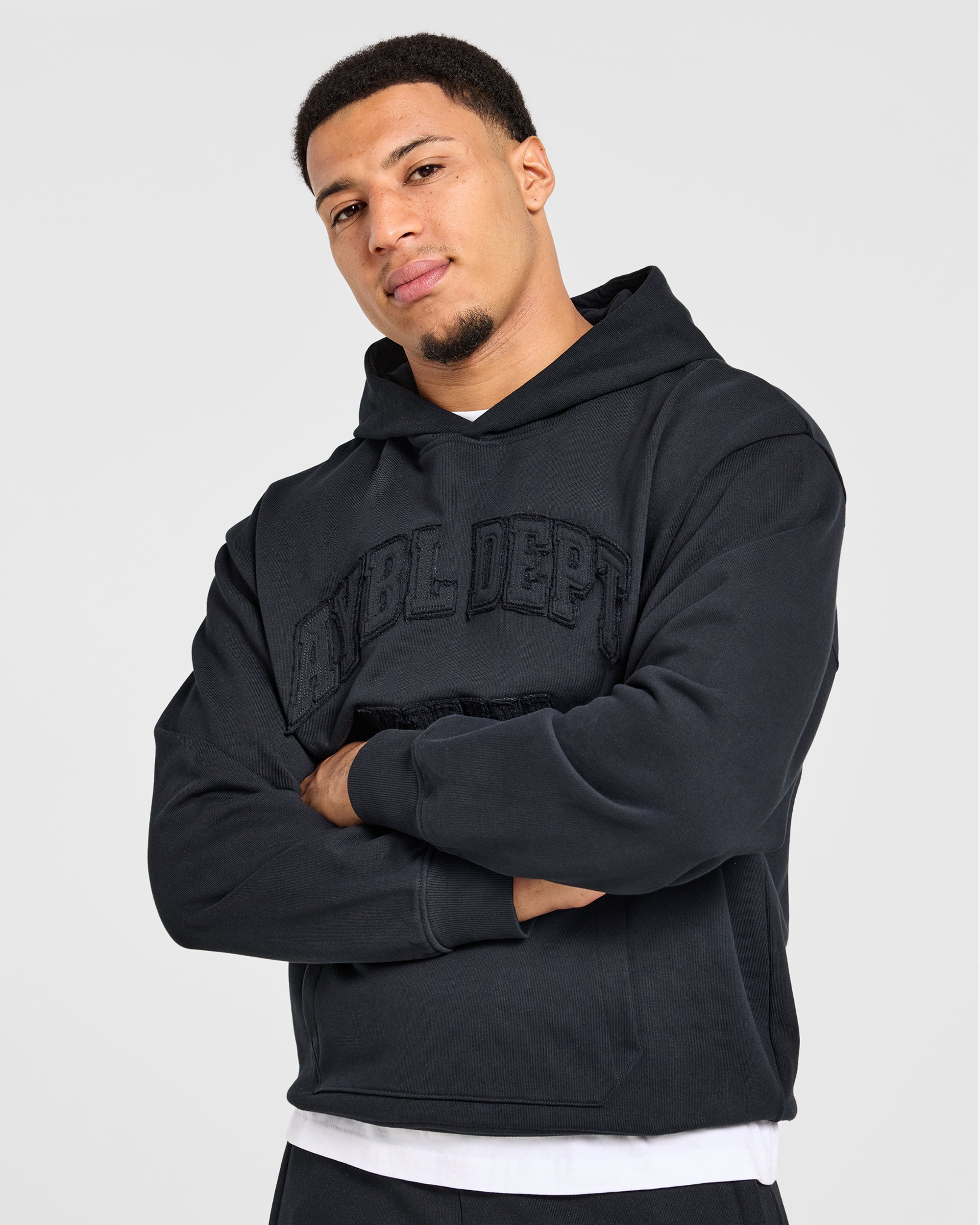 Effortless Oversized Hoodie - Zwart