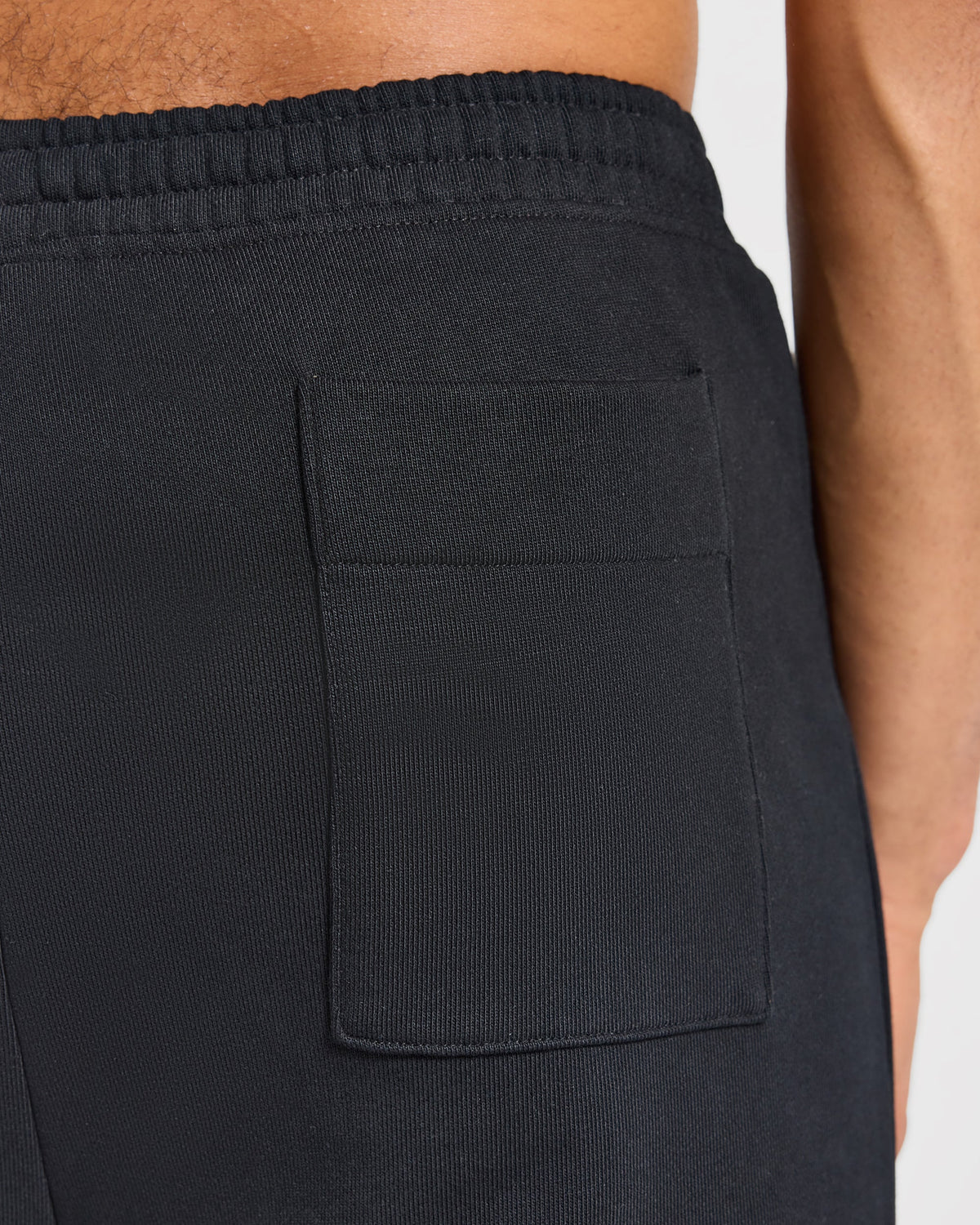 Effortless Oversized Straight Leg Joggers - Zwart