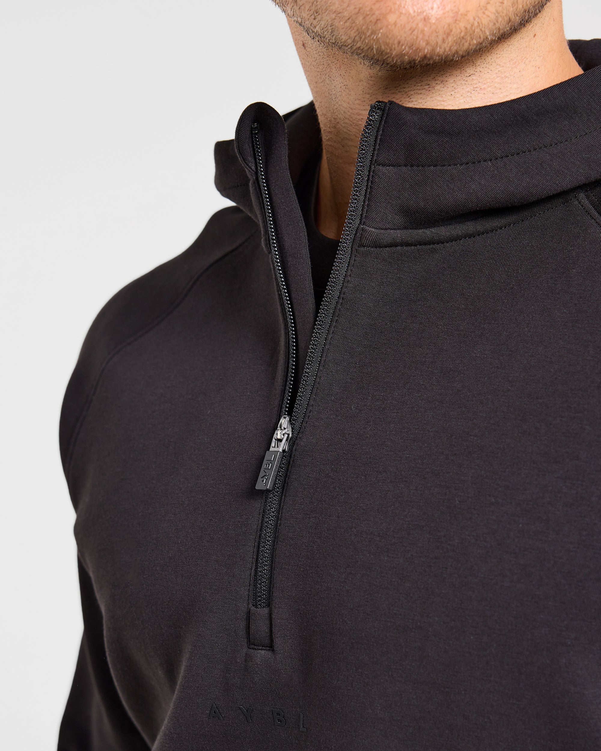 Reinforce Performance 1/2 Zip Pullover - Zwart