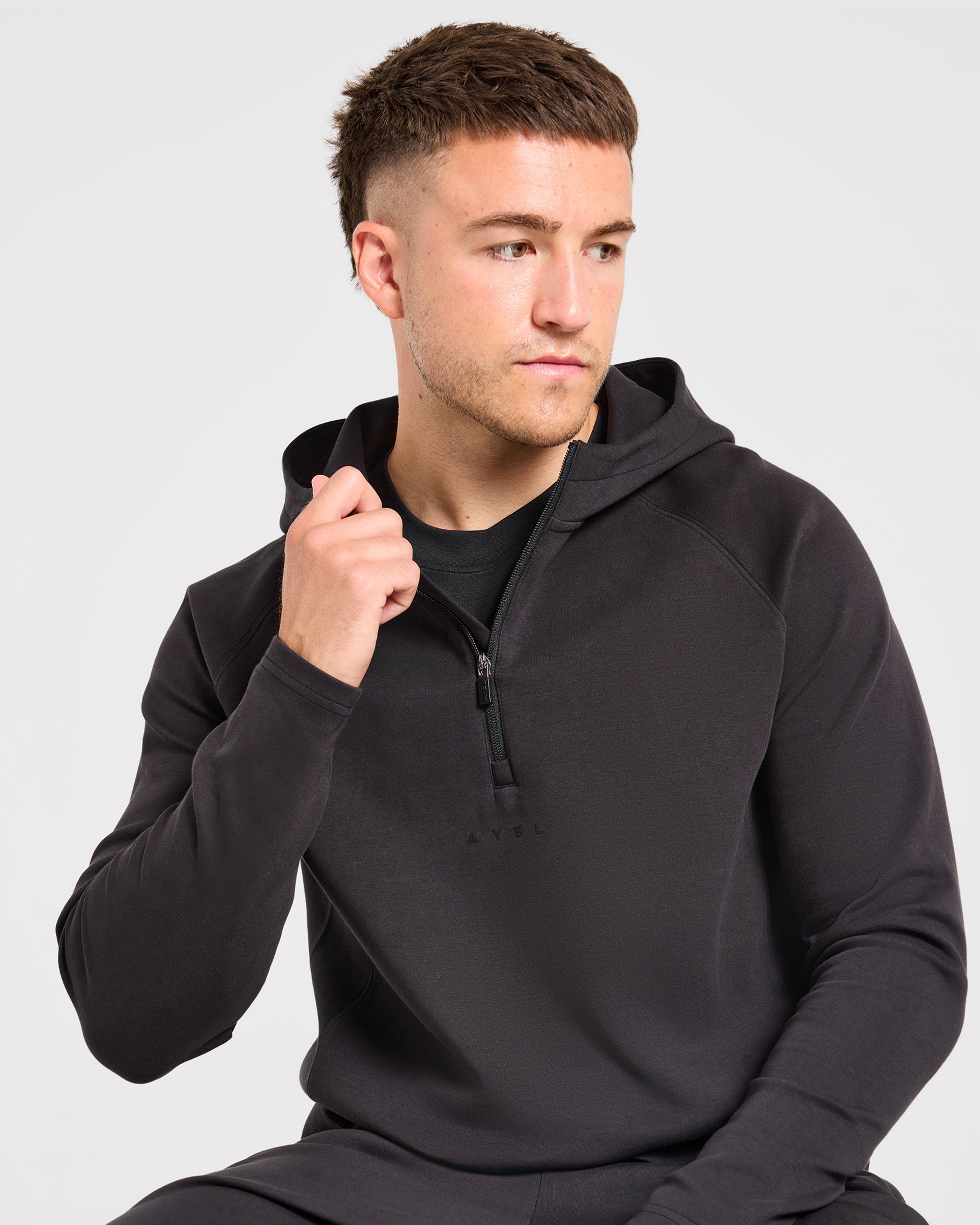 Reinforce Performance 1/2 Zip Pullover - Zwart