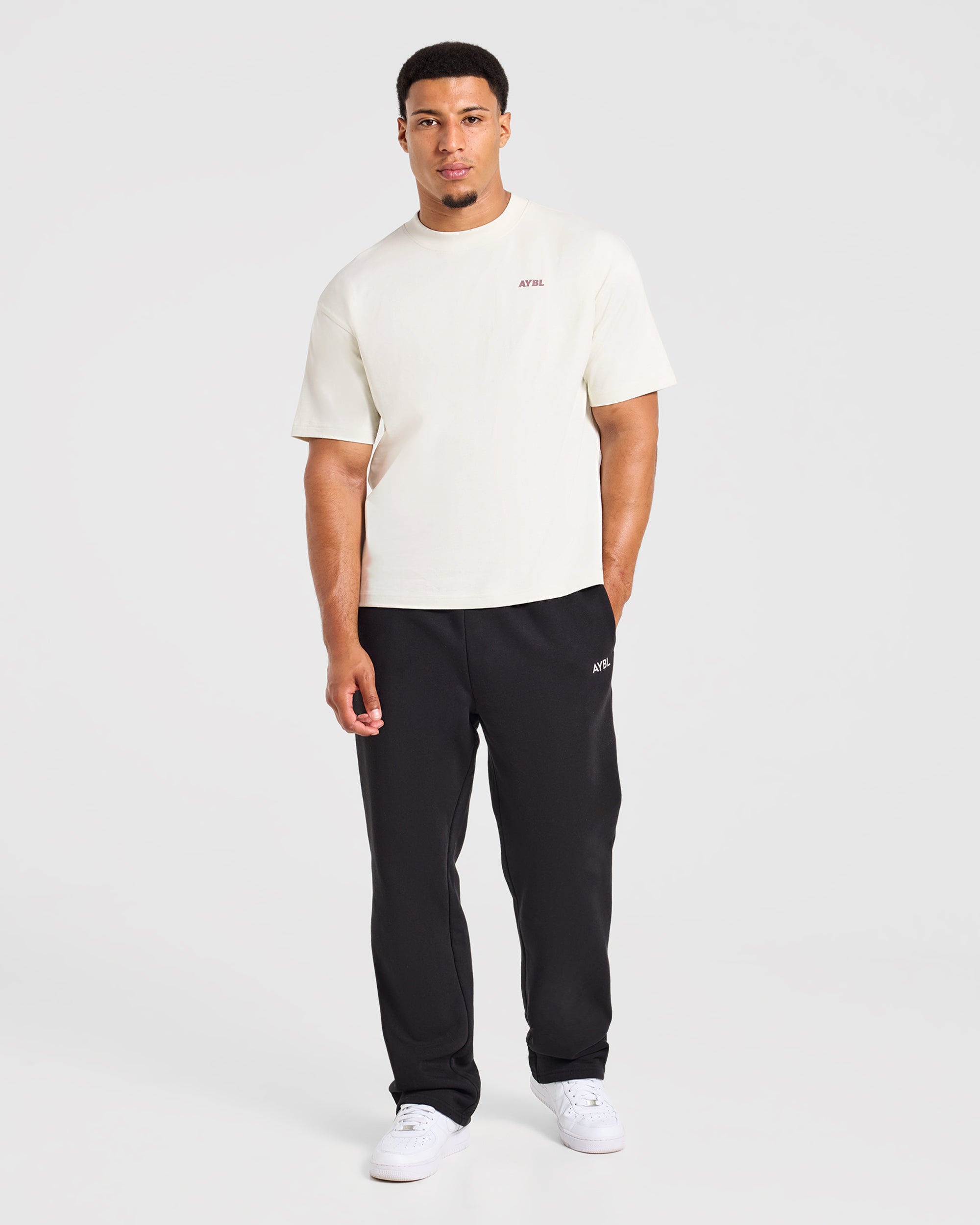 Iron Paradise Oversized T Shirt - Off Wit