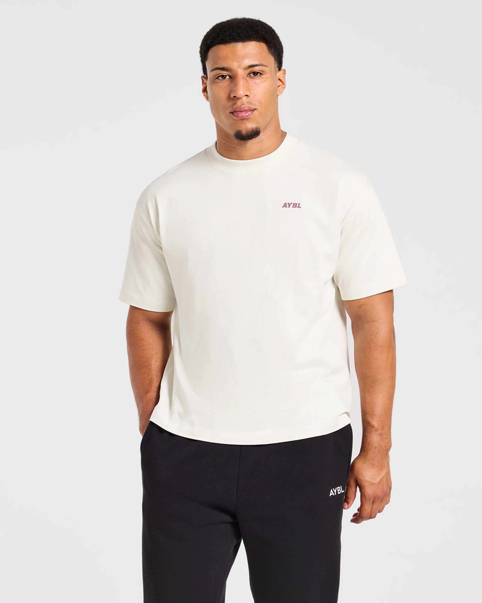 Iron Paradise Oversized T Shirt - Off Wit