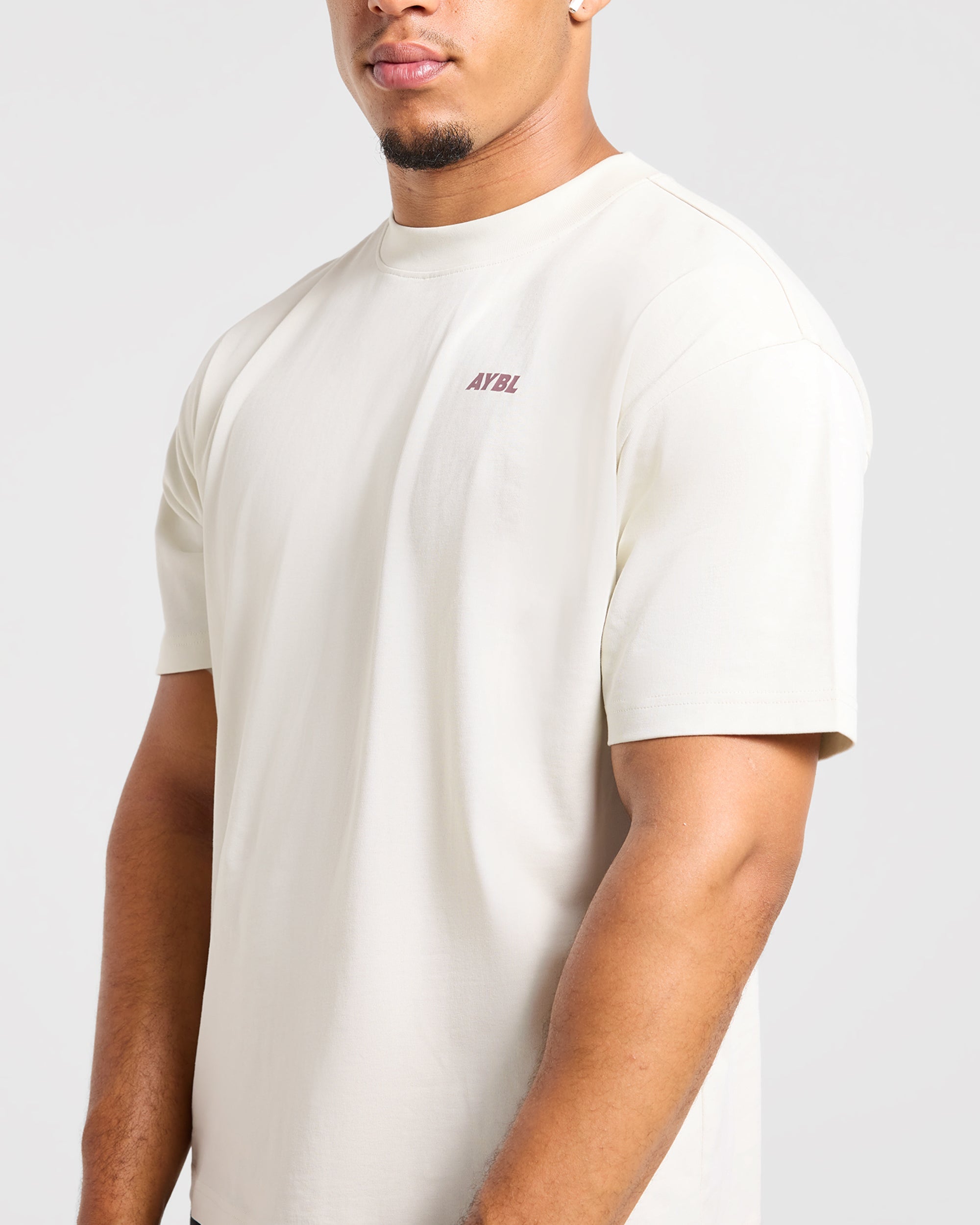 Iron Paradise Oversized T Shirt - Off Wit