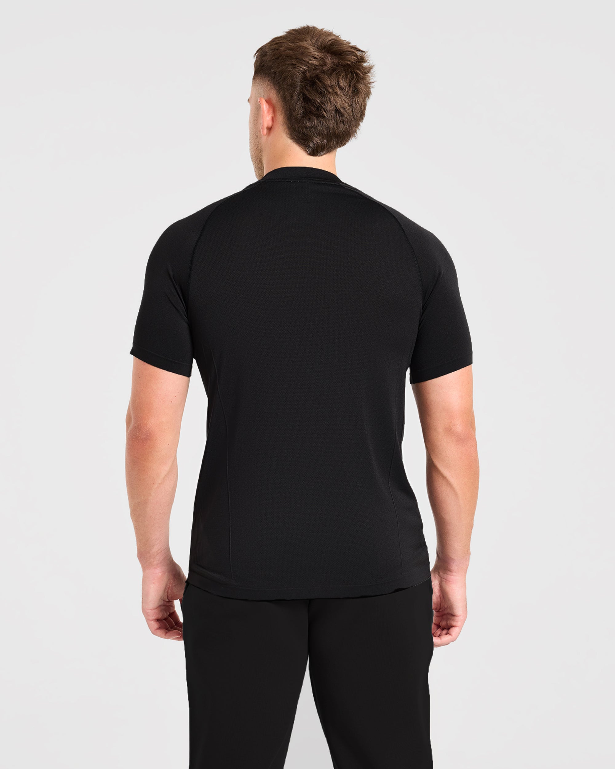 Reinforce Performance Seamless T Shirt - Zwart