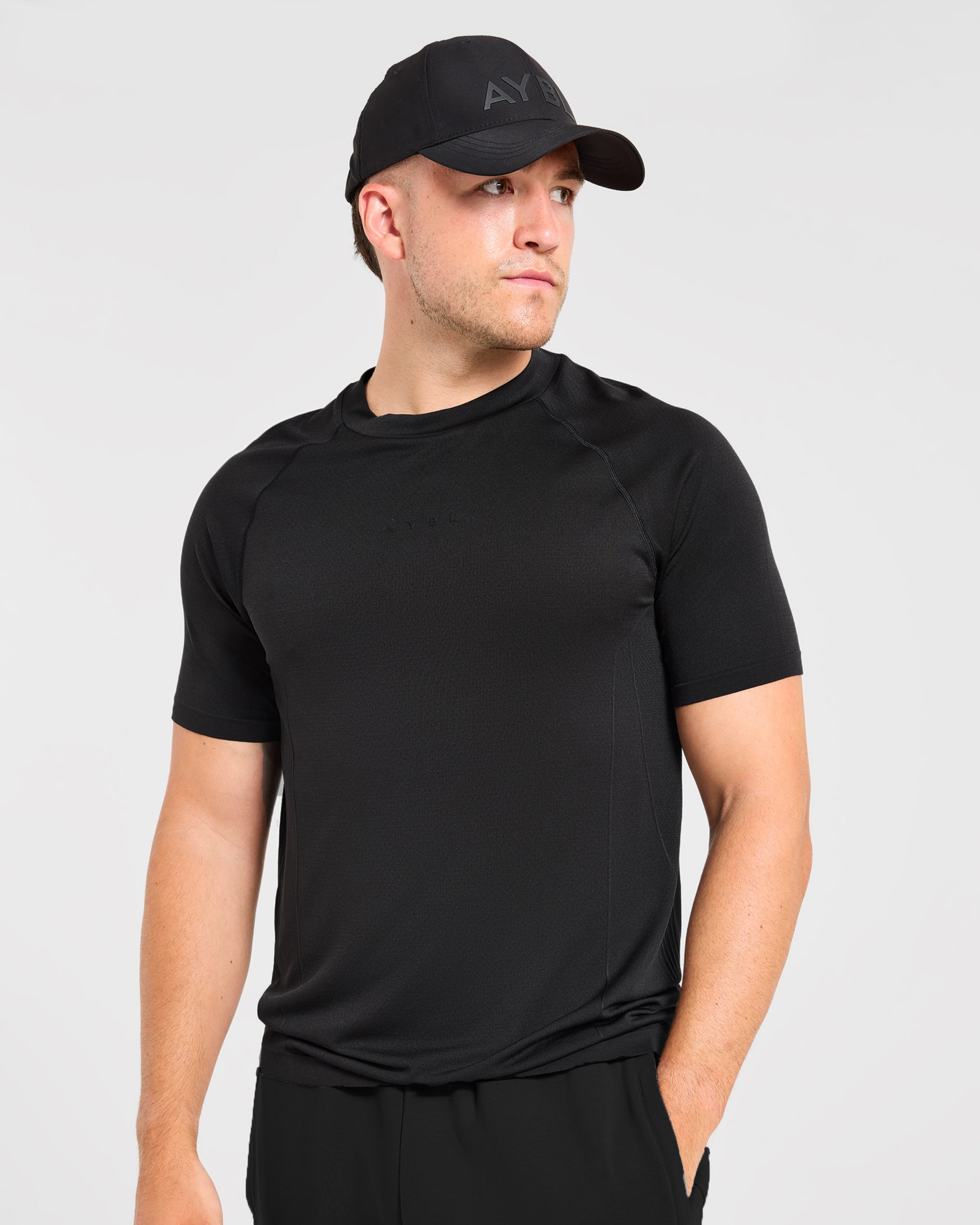 Reinforce Performance Seamless T Shirt - Zwart